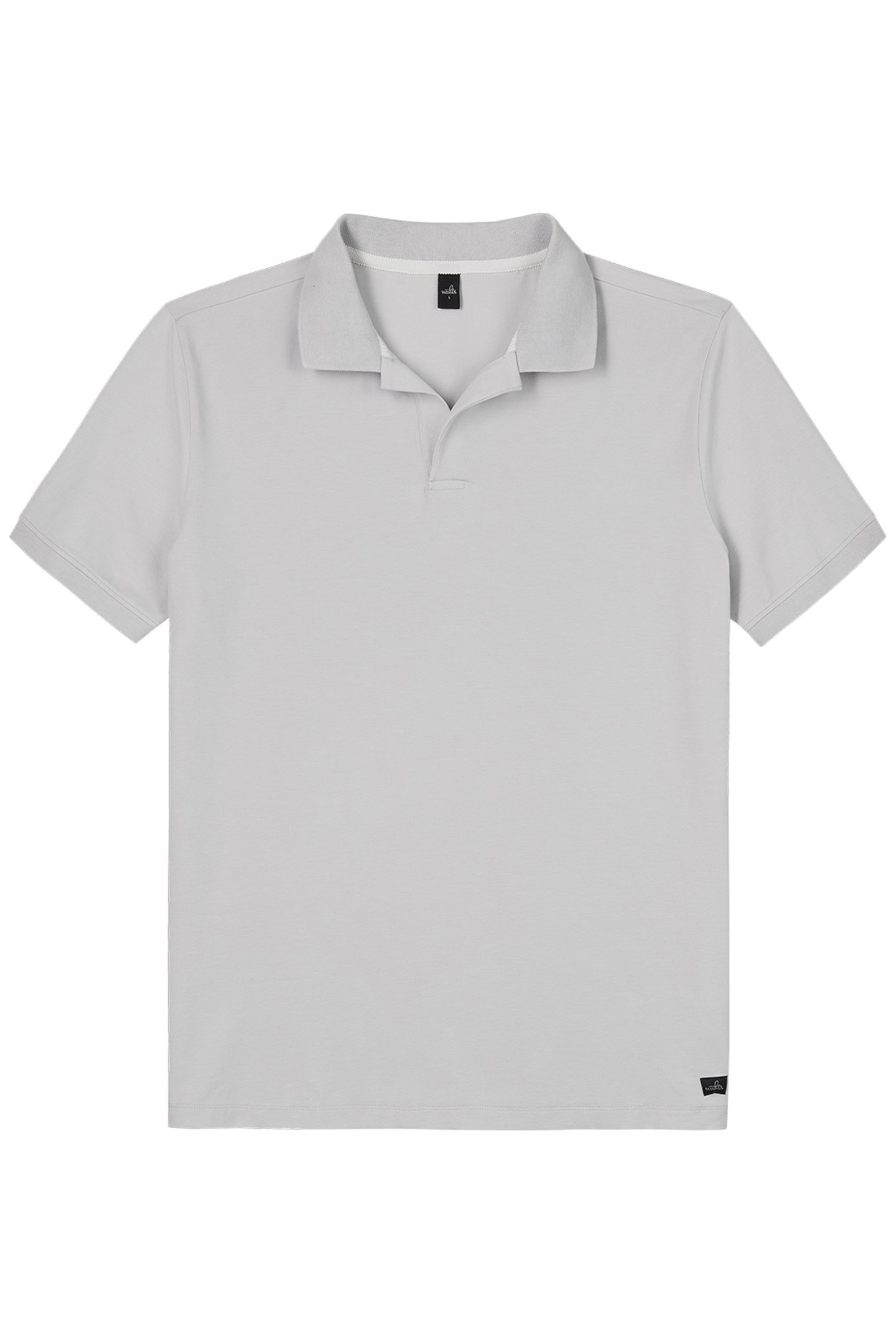 HASTINGS | STRETCH JERSEY POLO LIGHT GREY by WAHTS