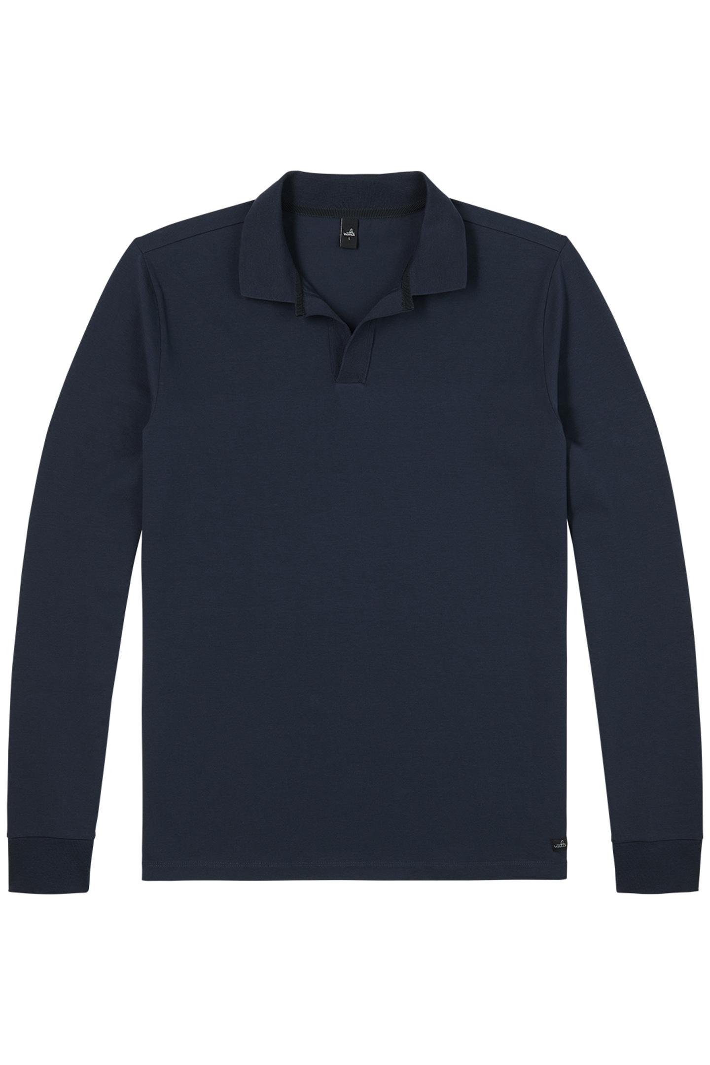 FILIP | JERSEY STRETCH LONGSLEEVE POLO NAVY BLUE 2