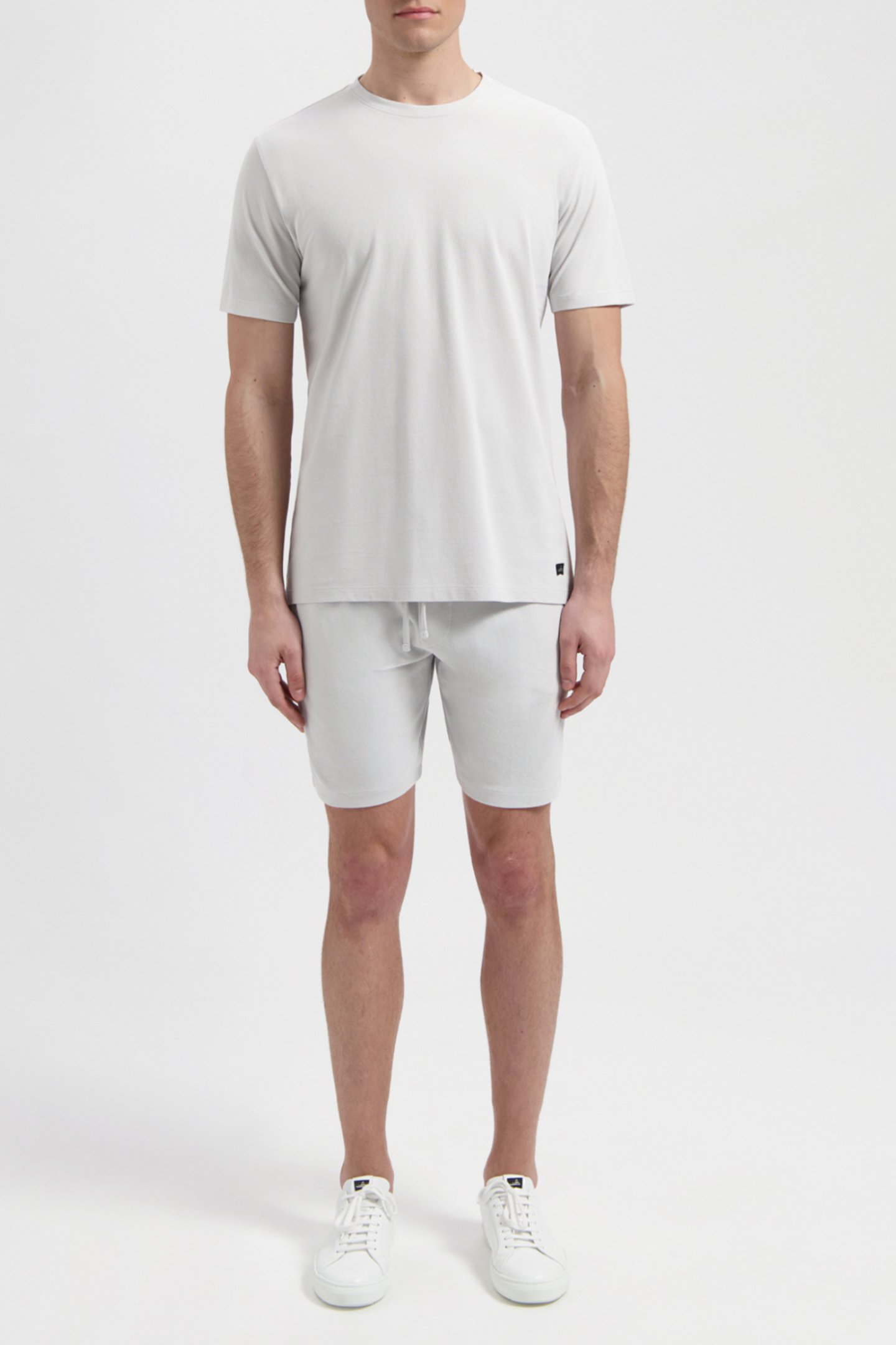 DEAN | PIQUÉ T-SHIRT LIGHT GREY by WAHTS