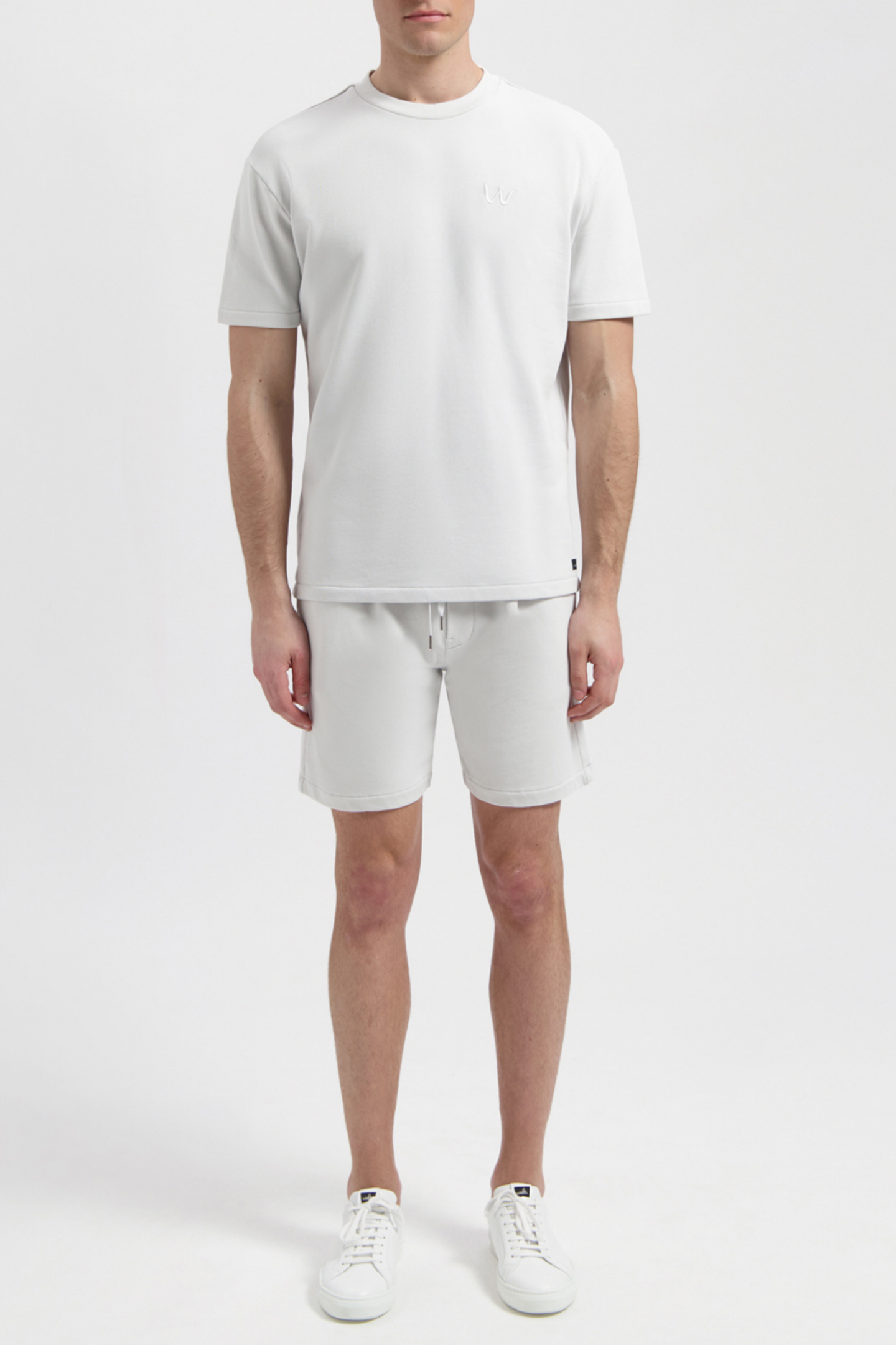 YORK | JERSEY SWEAT T-SHIRT LIGHT GREY by WAHTS