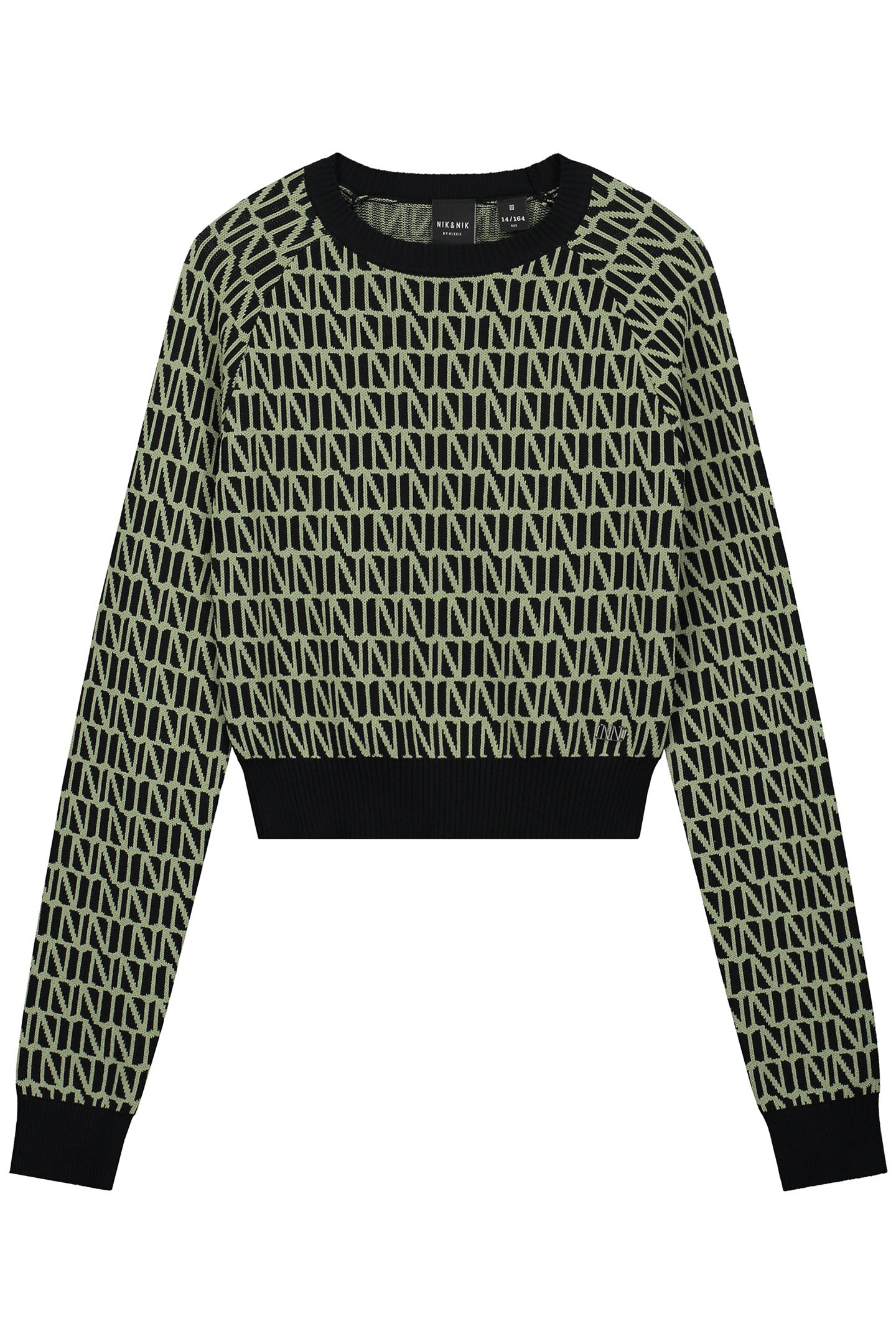 MIRO PULLOVER CROCODILE GREEN by NIK & NIK