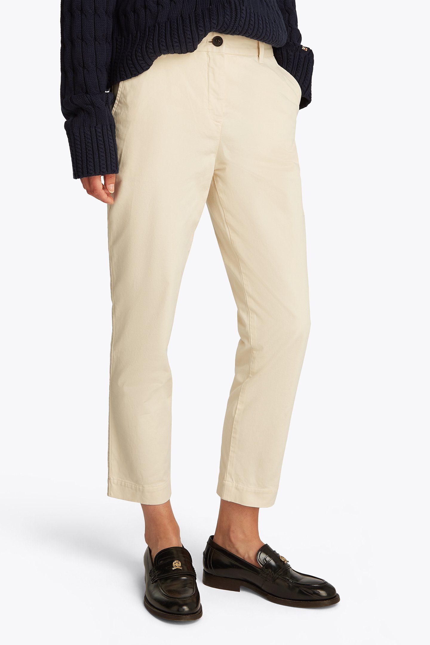 CO STRETCH GMD SLIM IVORY PETAL by Tommy Hilfiger