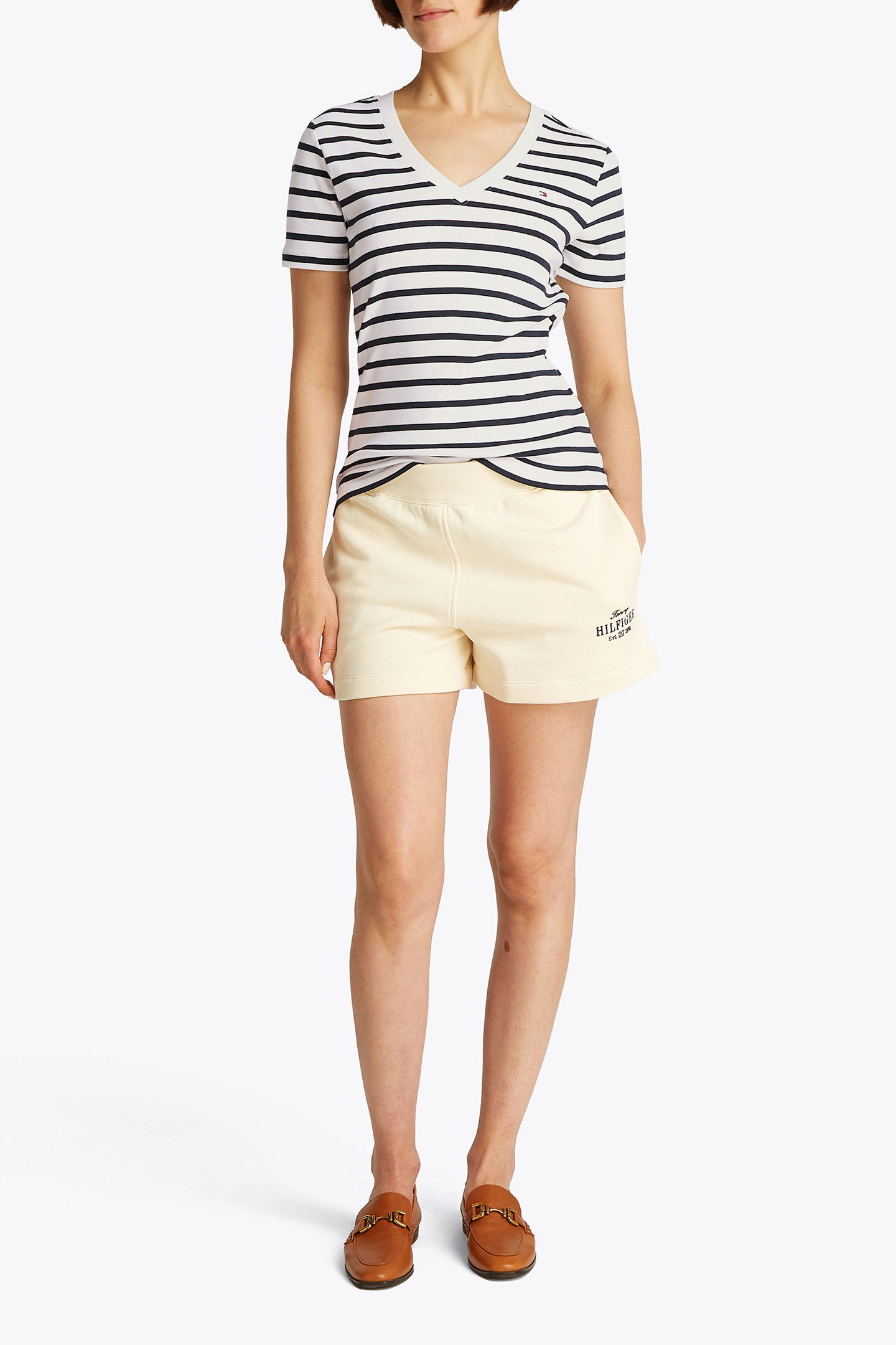 SLIM FIT CODY V-NECK SHORT SLEEVE T-SHIRT DARK NIGHT NAVY 2