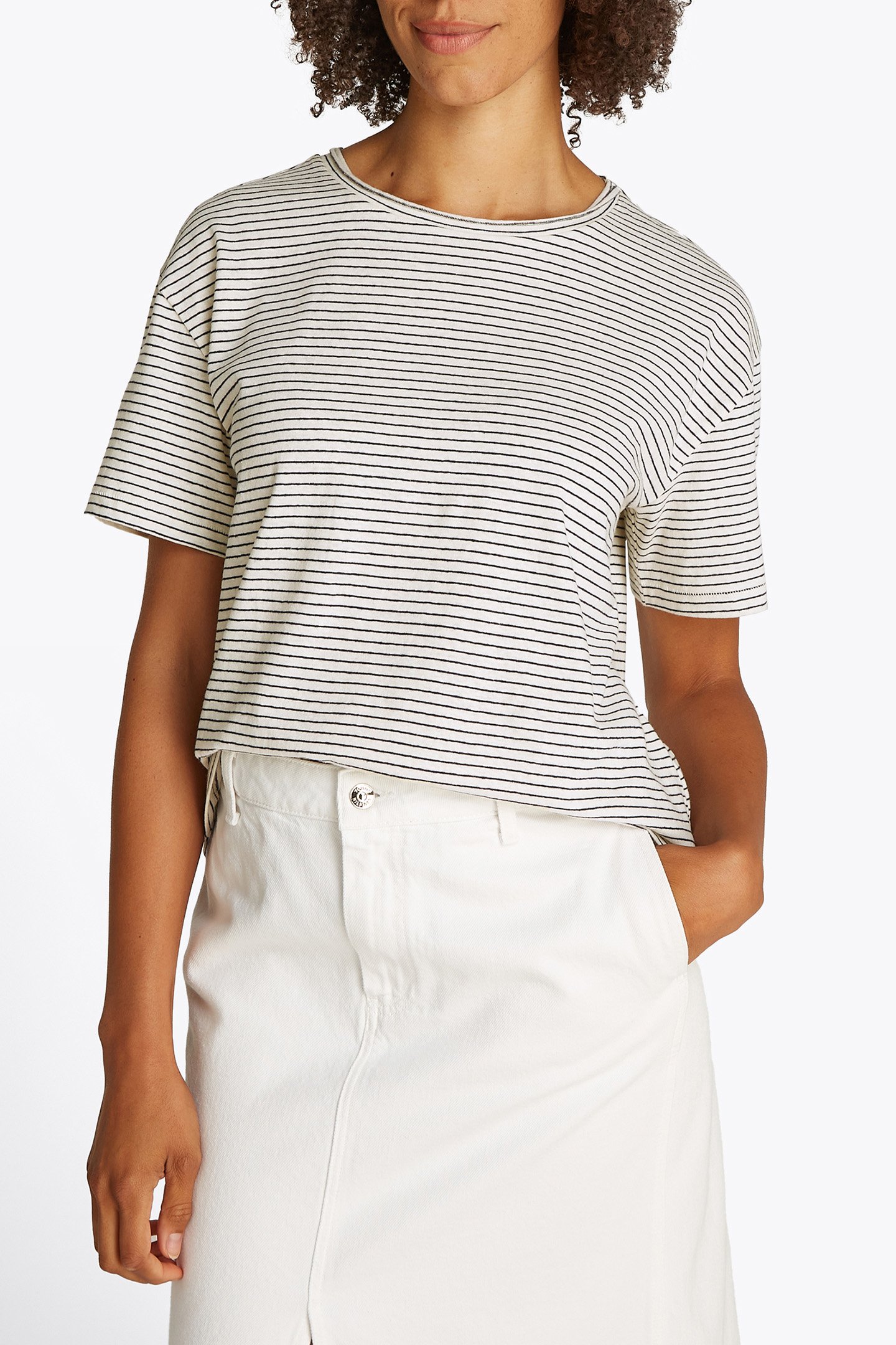 MODERN LOOSE FIT TSHIRT, CALICO/DARK NIGHT NAVY 1