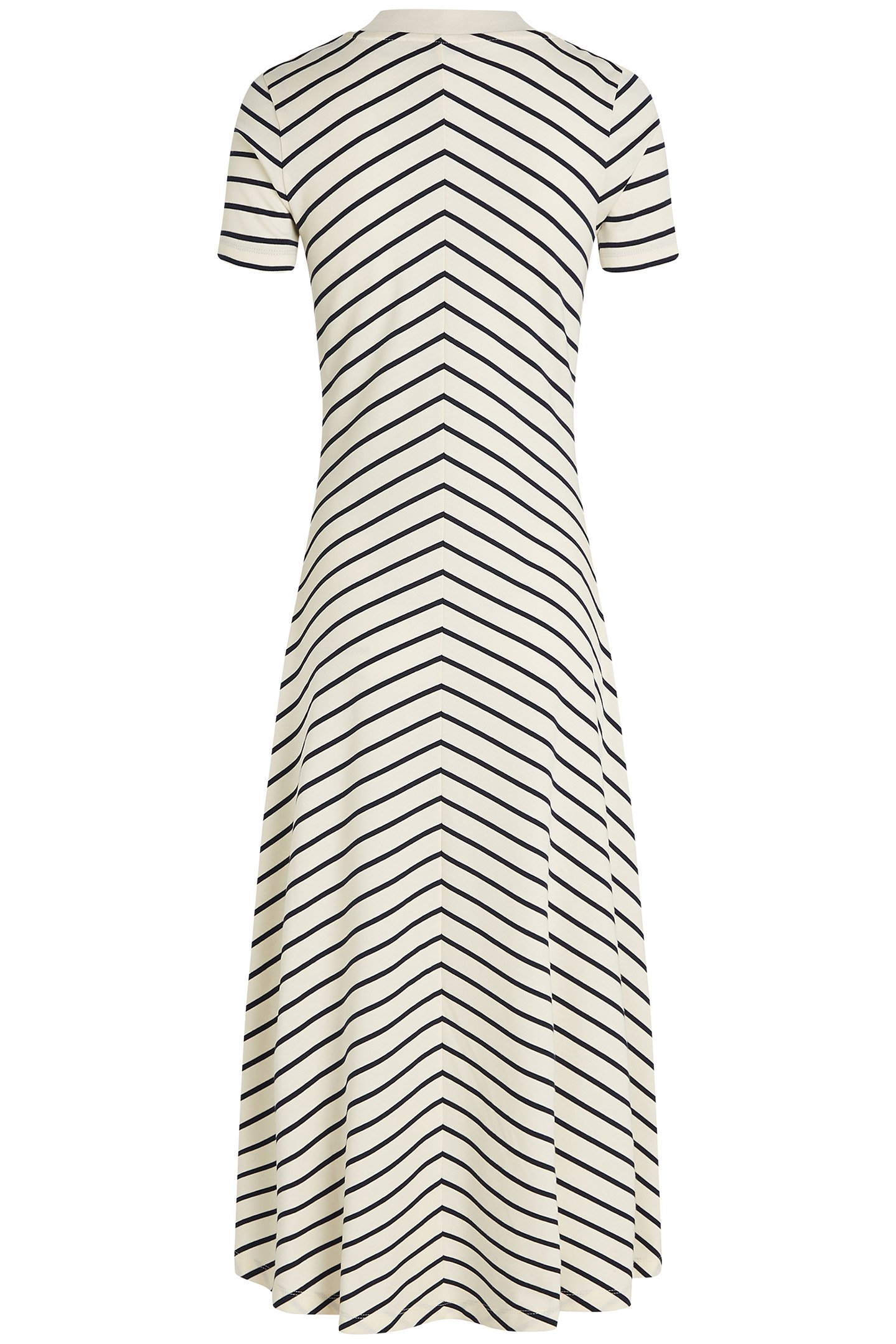 MODERN F&F MIDI DRES CALICO/DARK NIGHT NAVY STP 4