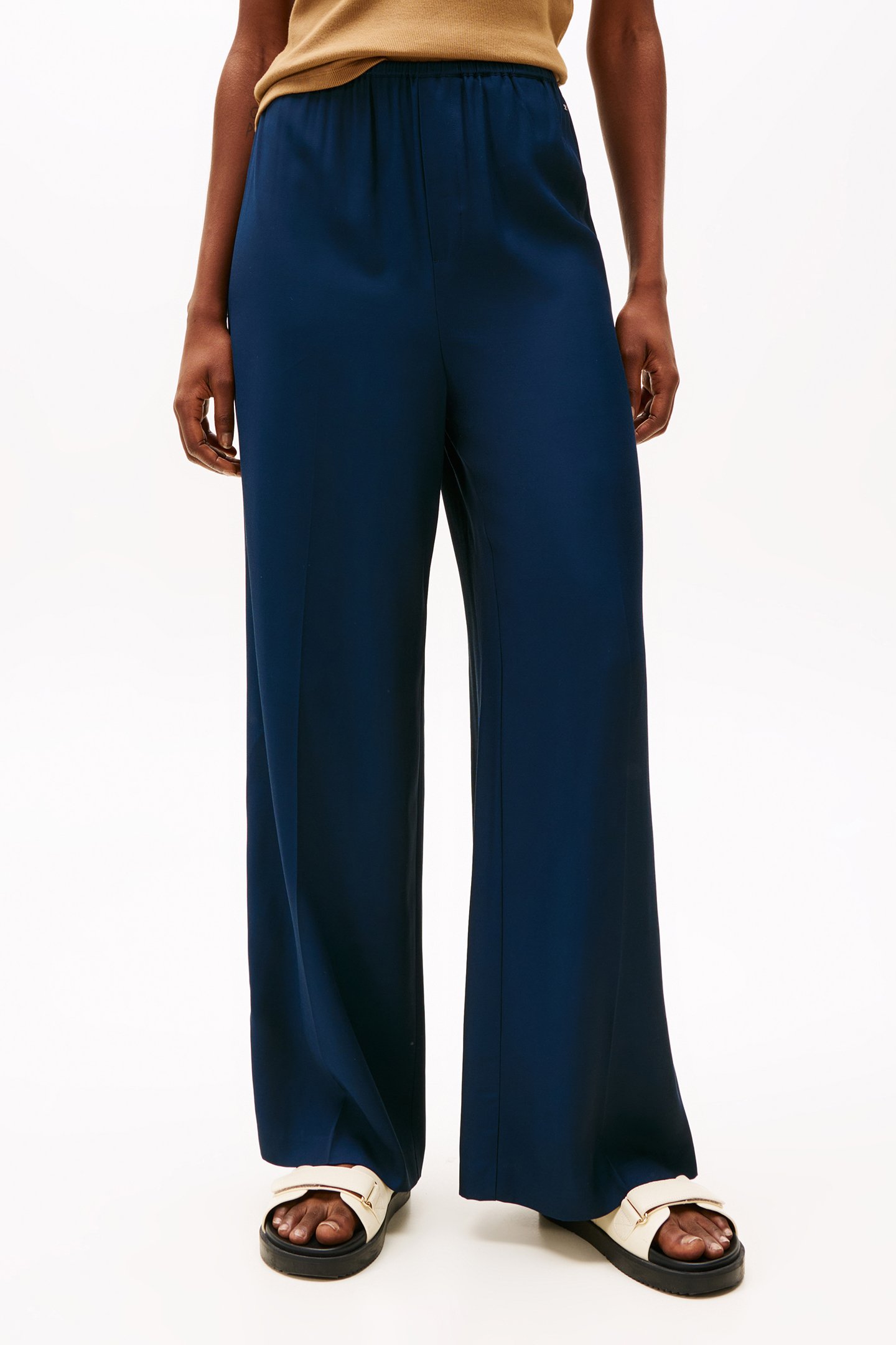 SOFT VISCOSE WOVEN P DARK NIGHT NAVY by Tommy Hilfiger