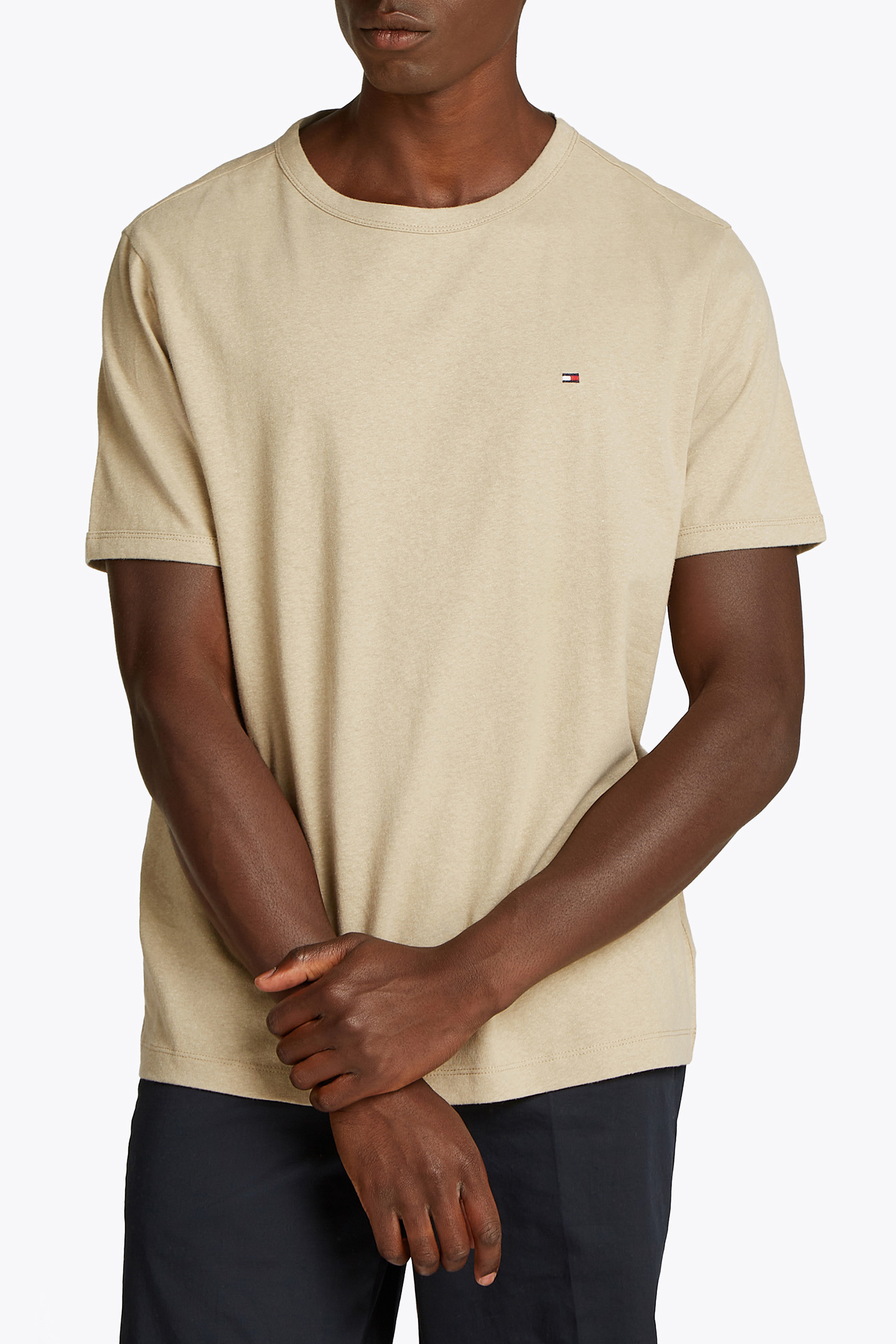 REGULAR FIT T-SHIRT BEIGE 1