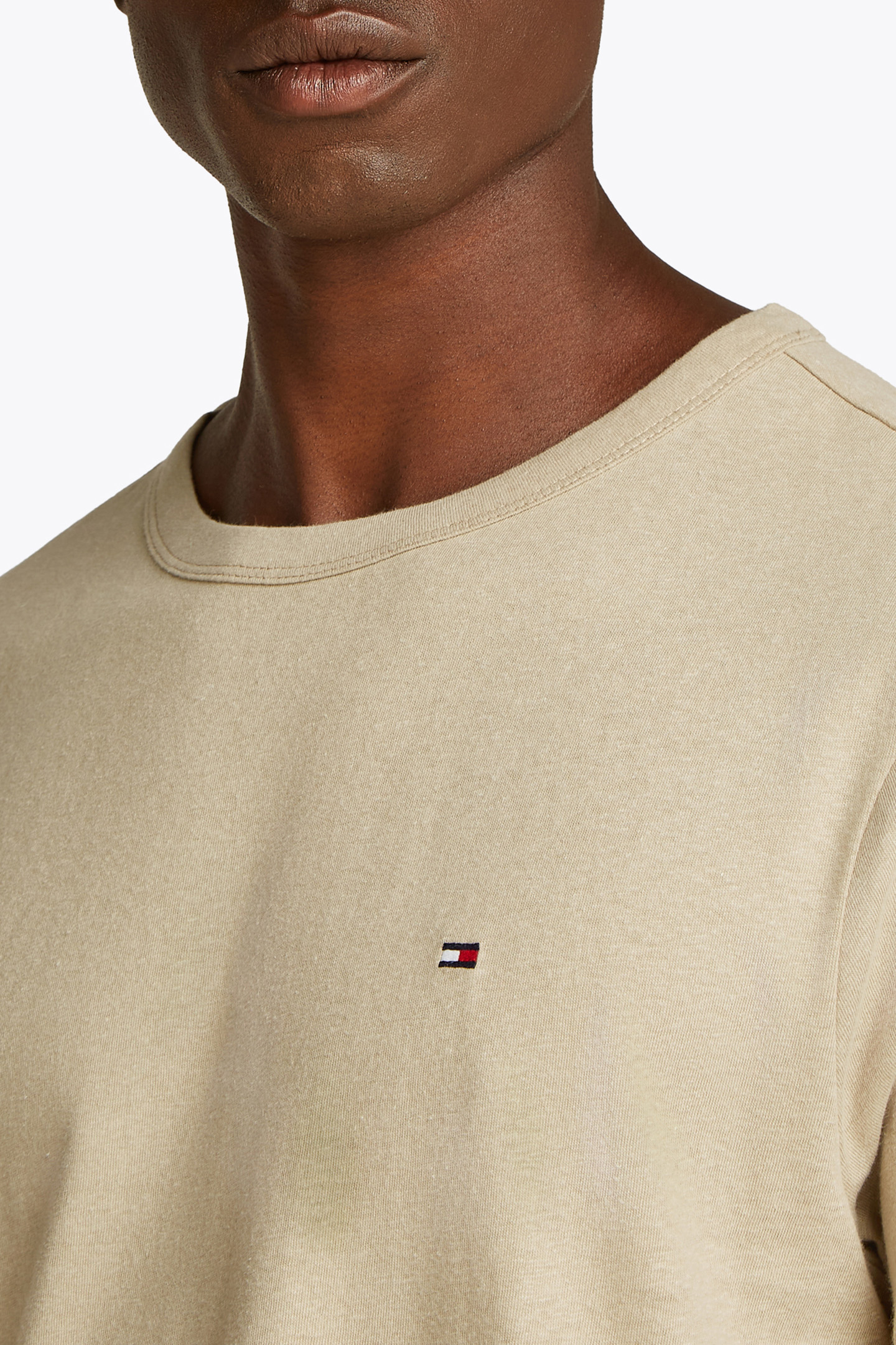 REGULAR FIT T-SHIRT BEIGE 6