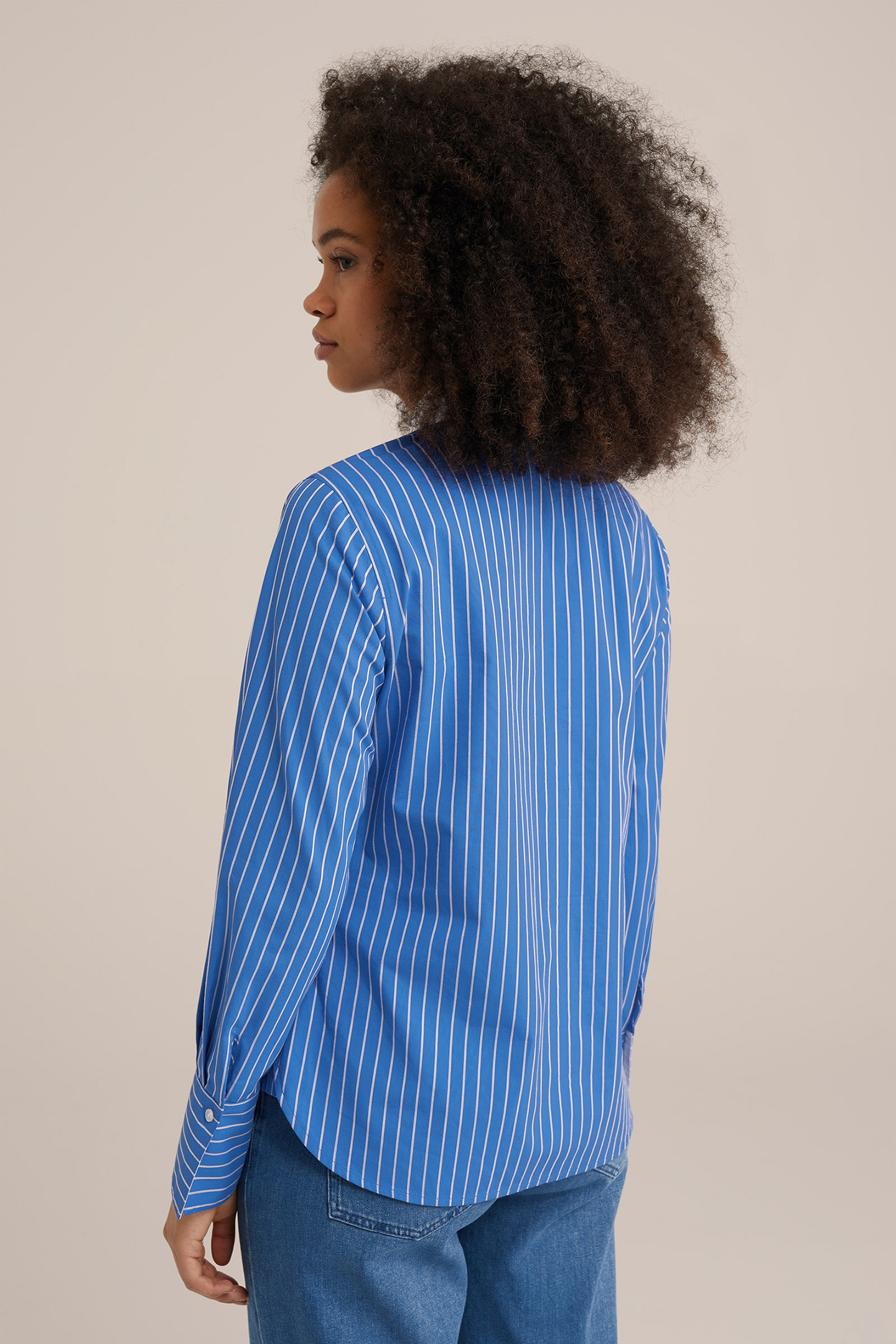 BLOUSE COBALT BLUE 2