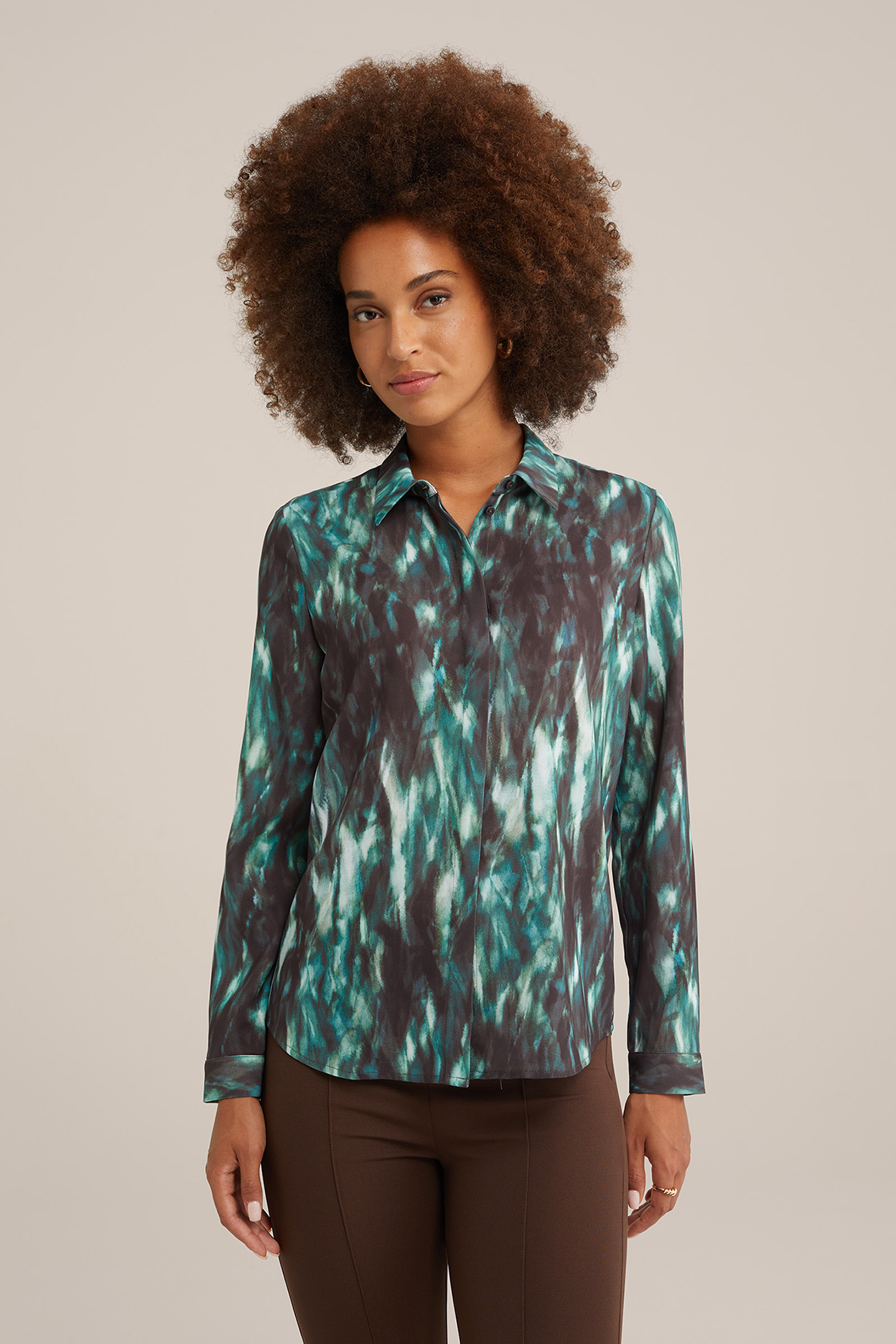 BLOUSE BRIGHT GREEN by WE Fashion