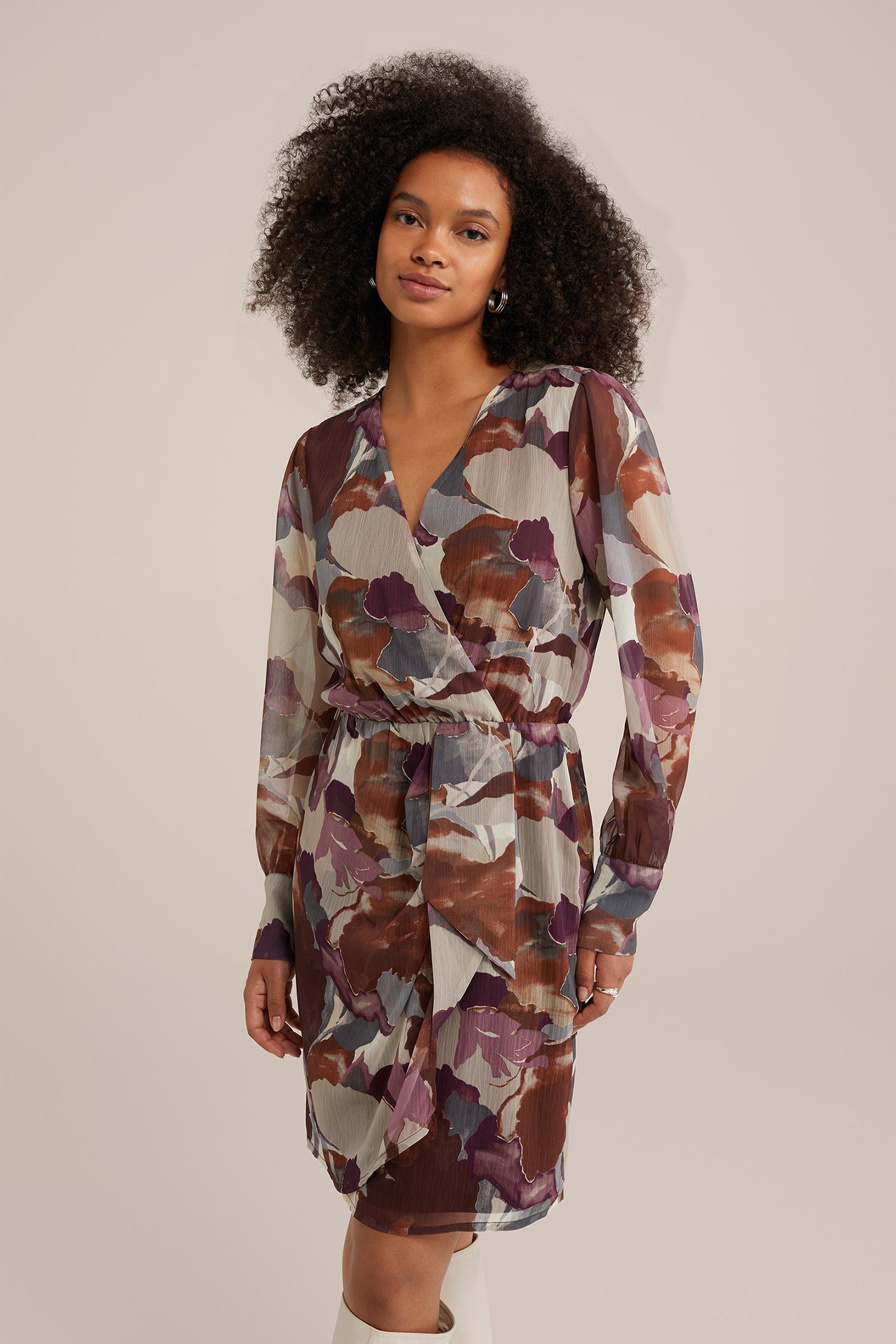 DRESS SHORT MULTI-COLOURED by WE Fashion