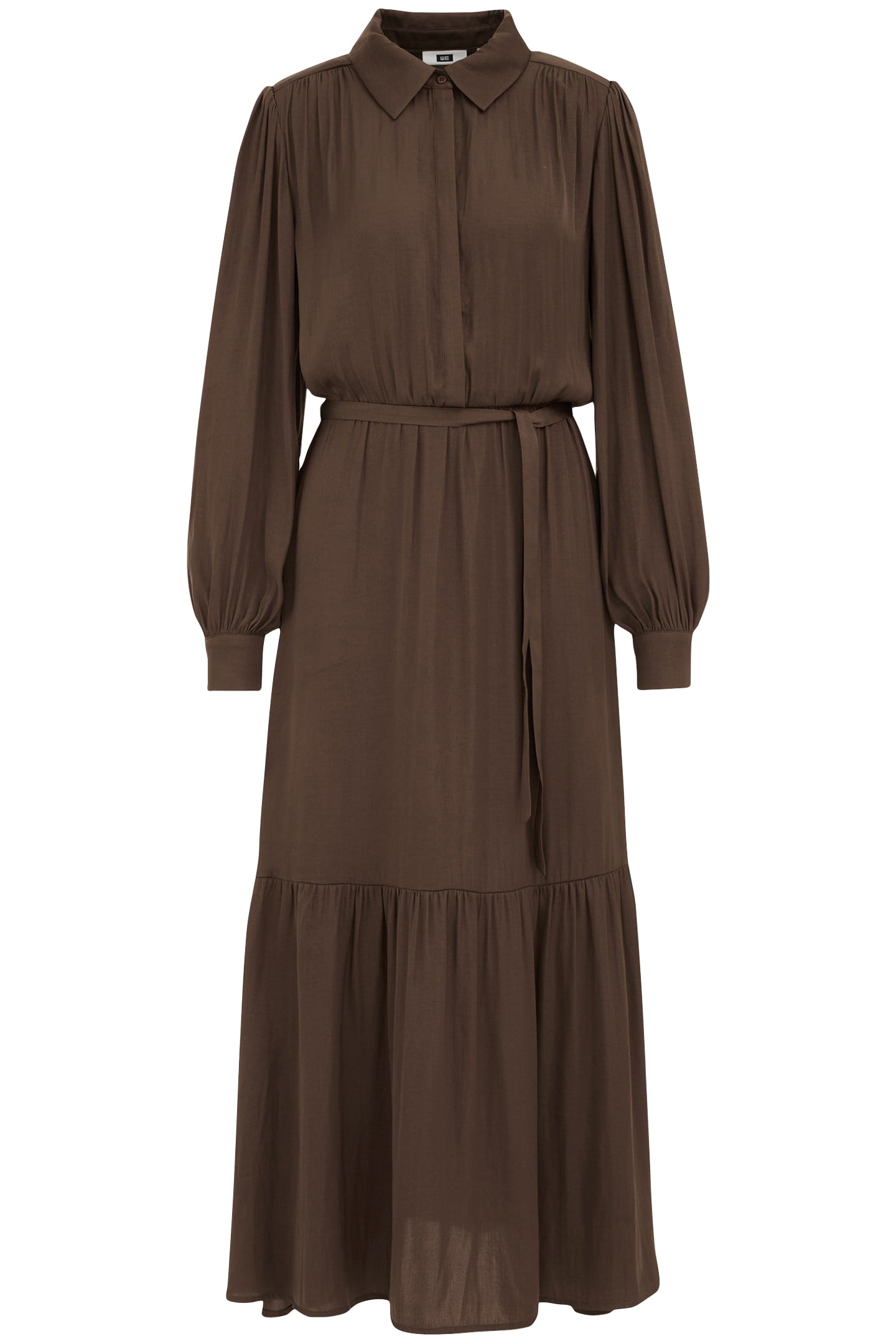 DRESS MAXI LENGTH ARMY GREEN 3