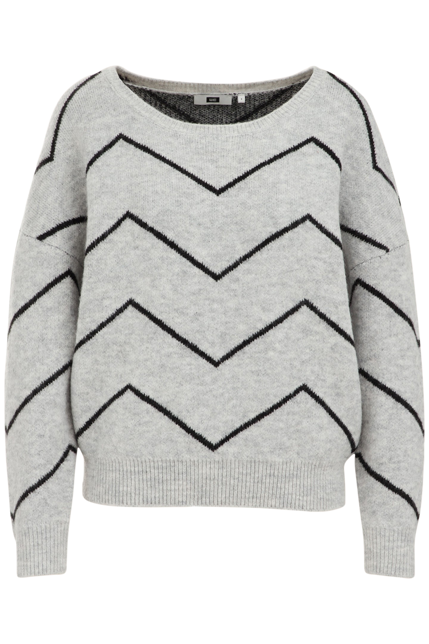 KNITTED PULLOVER LIGHT GREY 4
