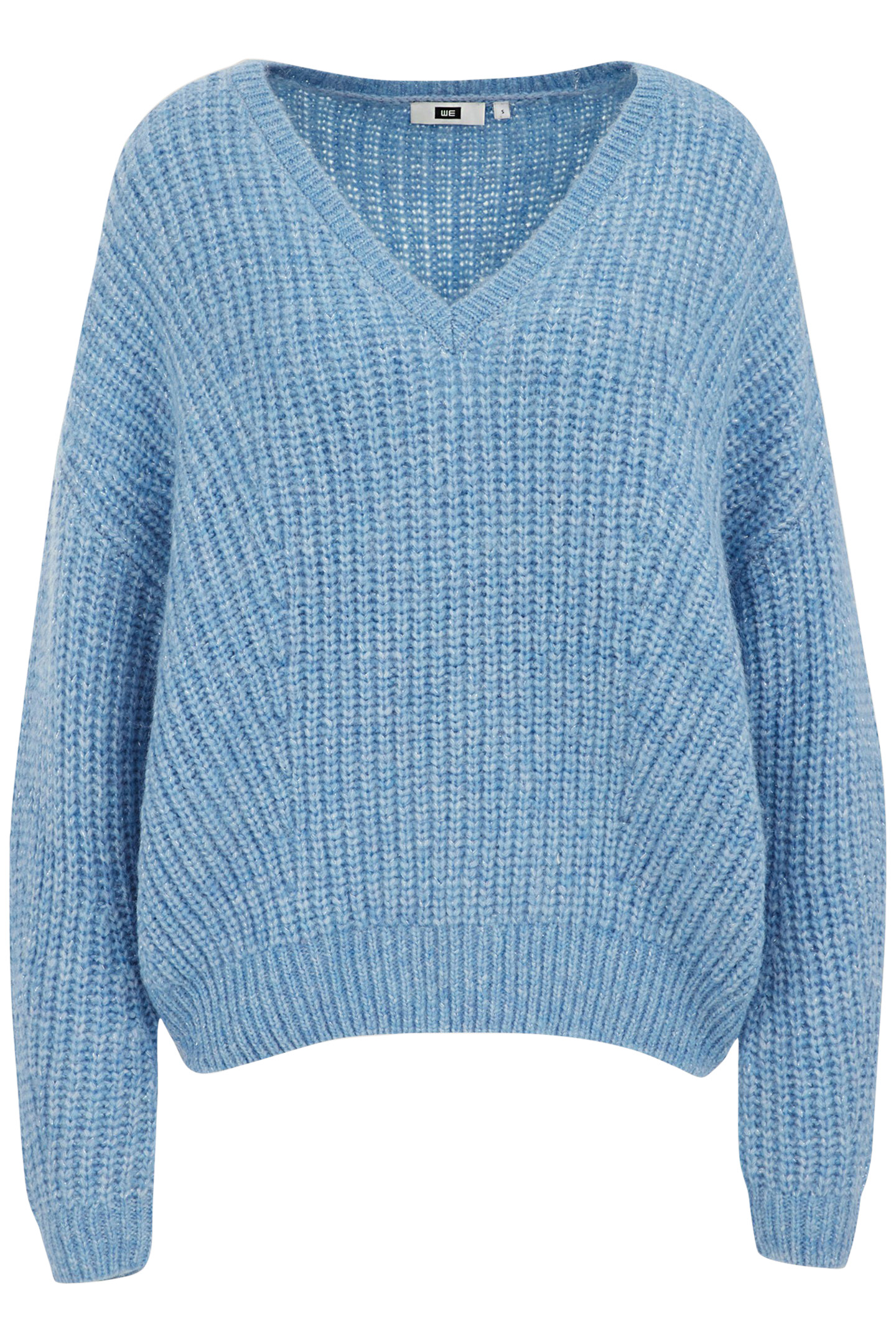 KNITTED PULLOVER LIGHT BLUE 4