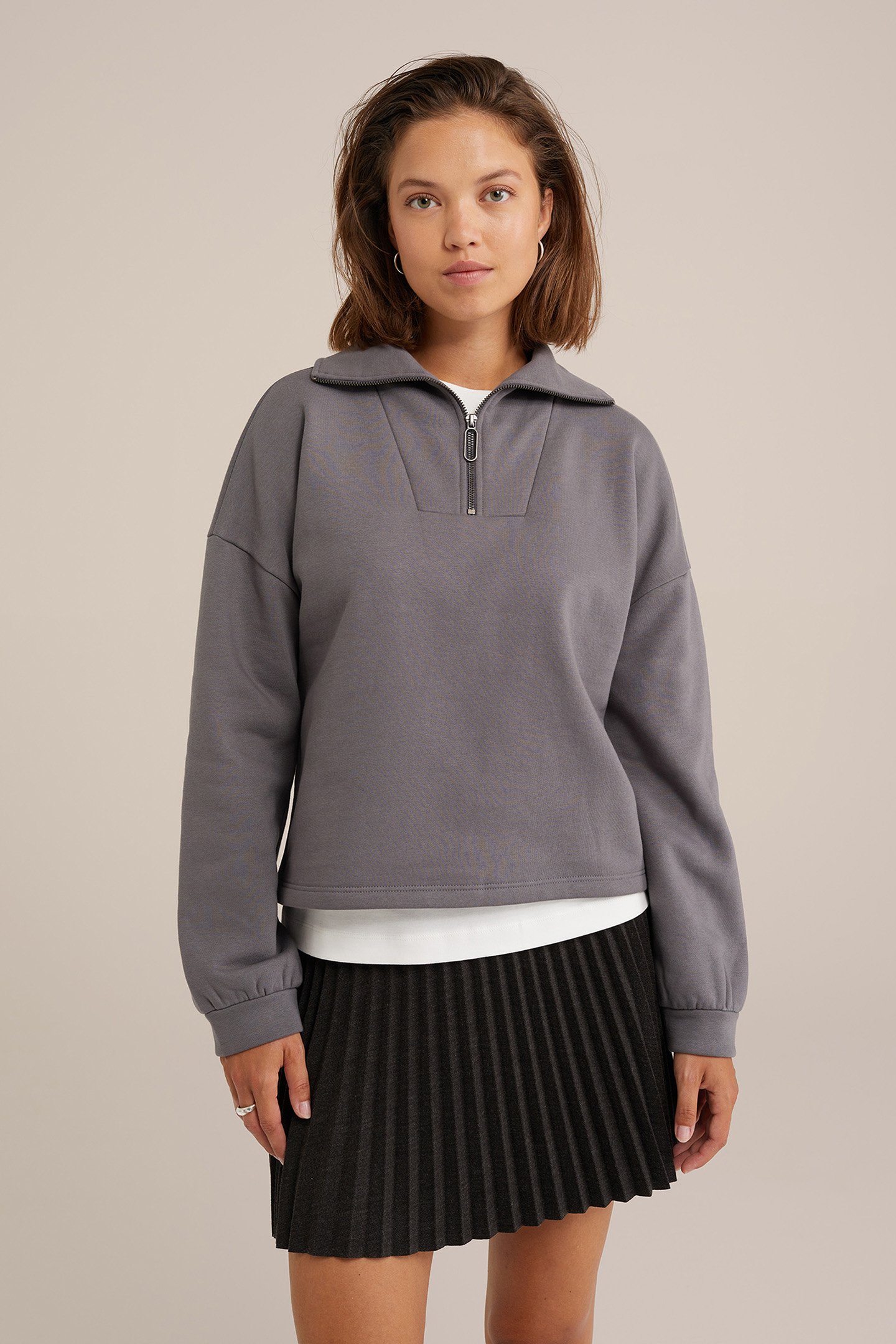 SWEATER DARK GREY by WE Fashion
