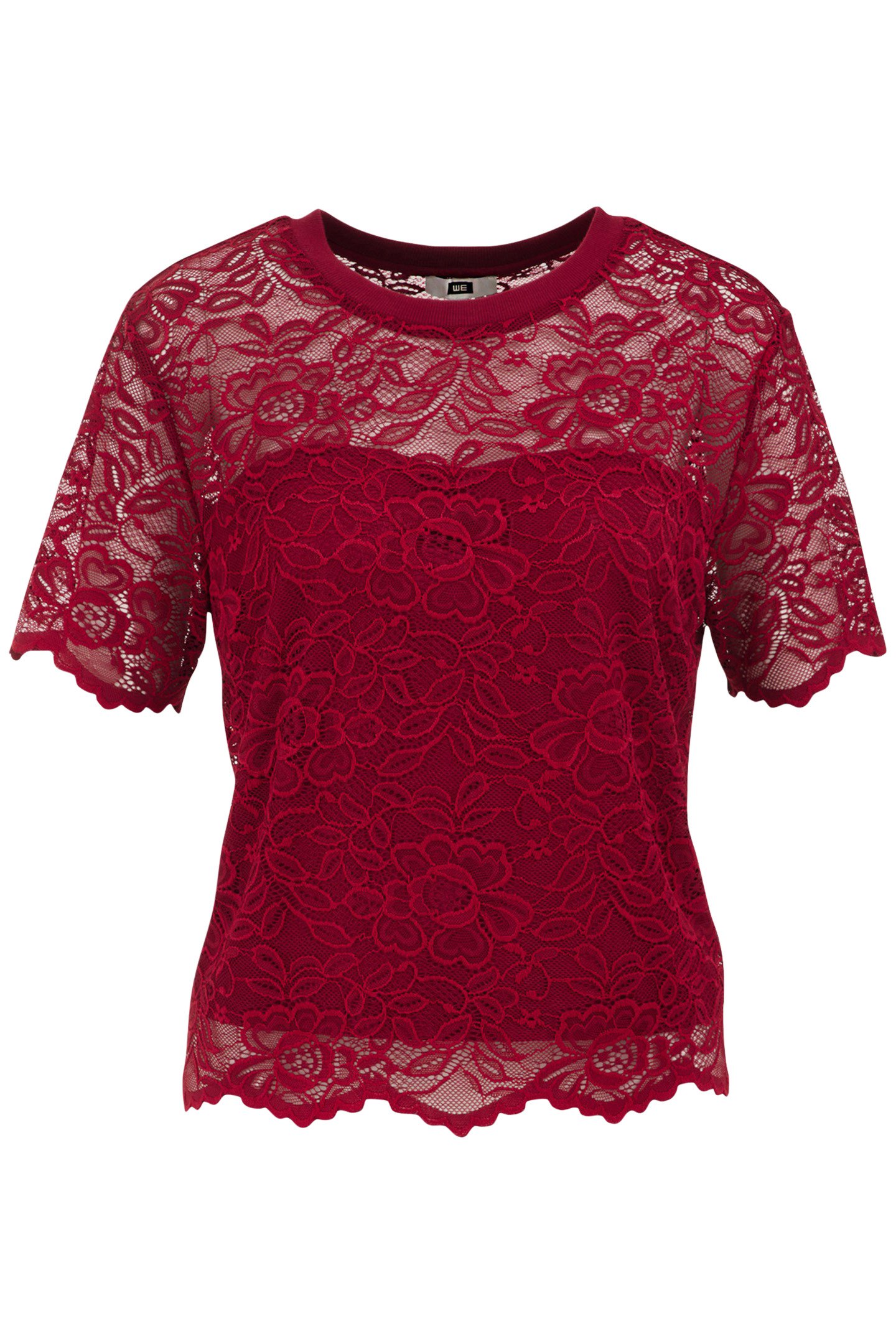 T-SHIRT BURGUNDY RED 4