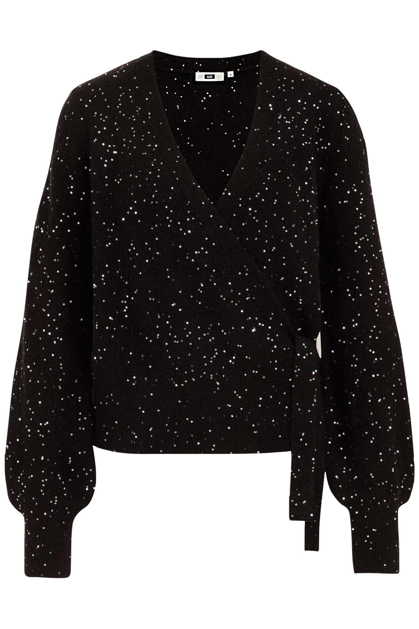 KNITTED CARDIGAN BLACK 4