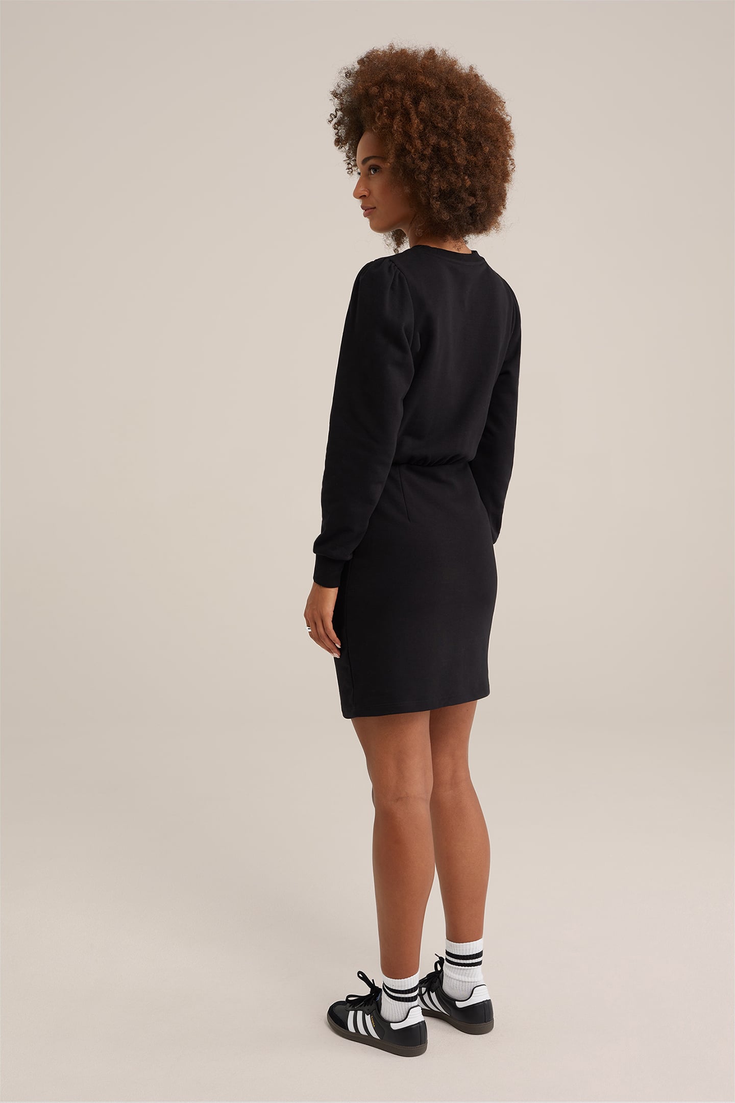 DRESS MID LENGTH BLACK 3