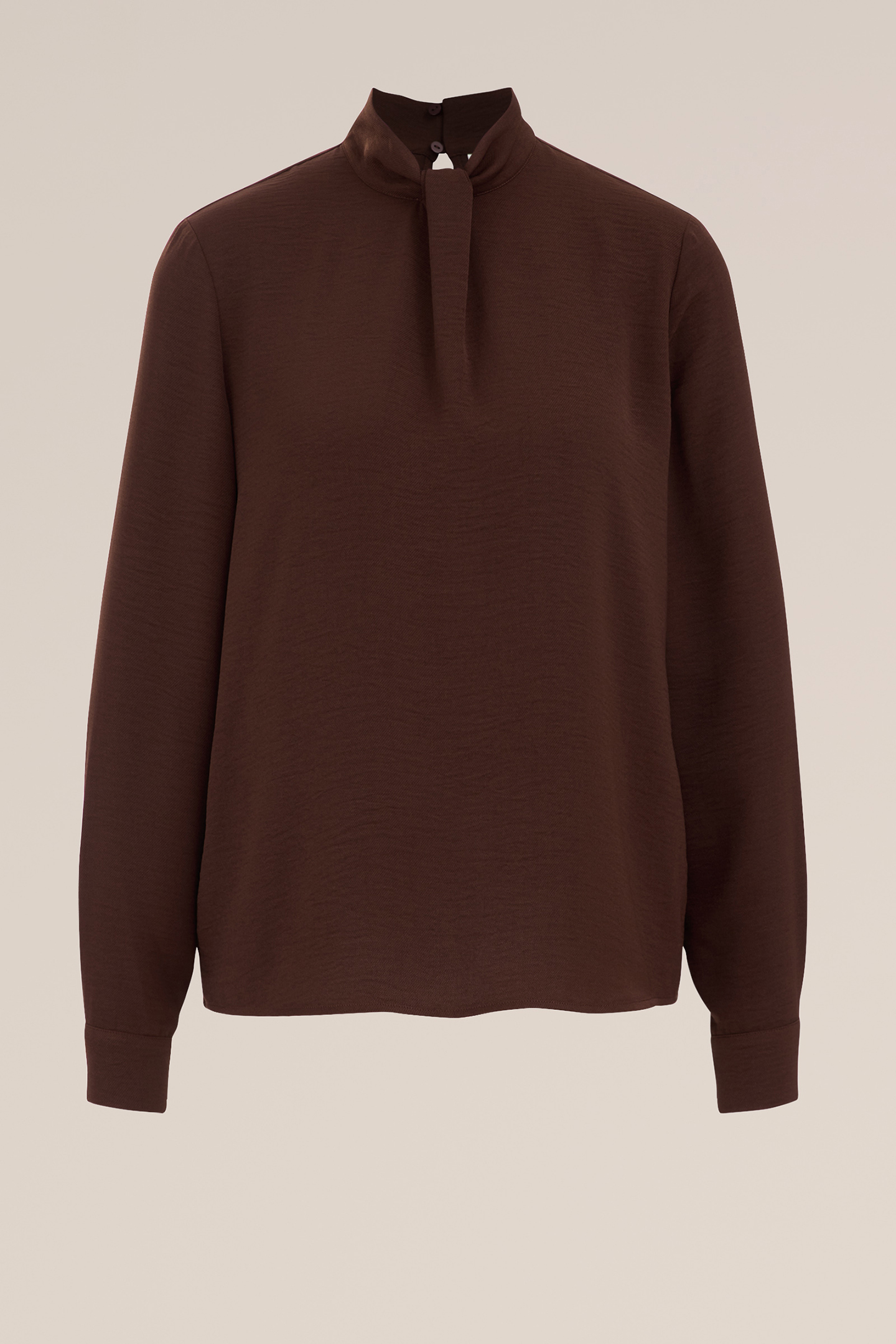 BLOUSE DARK BROWN 4