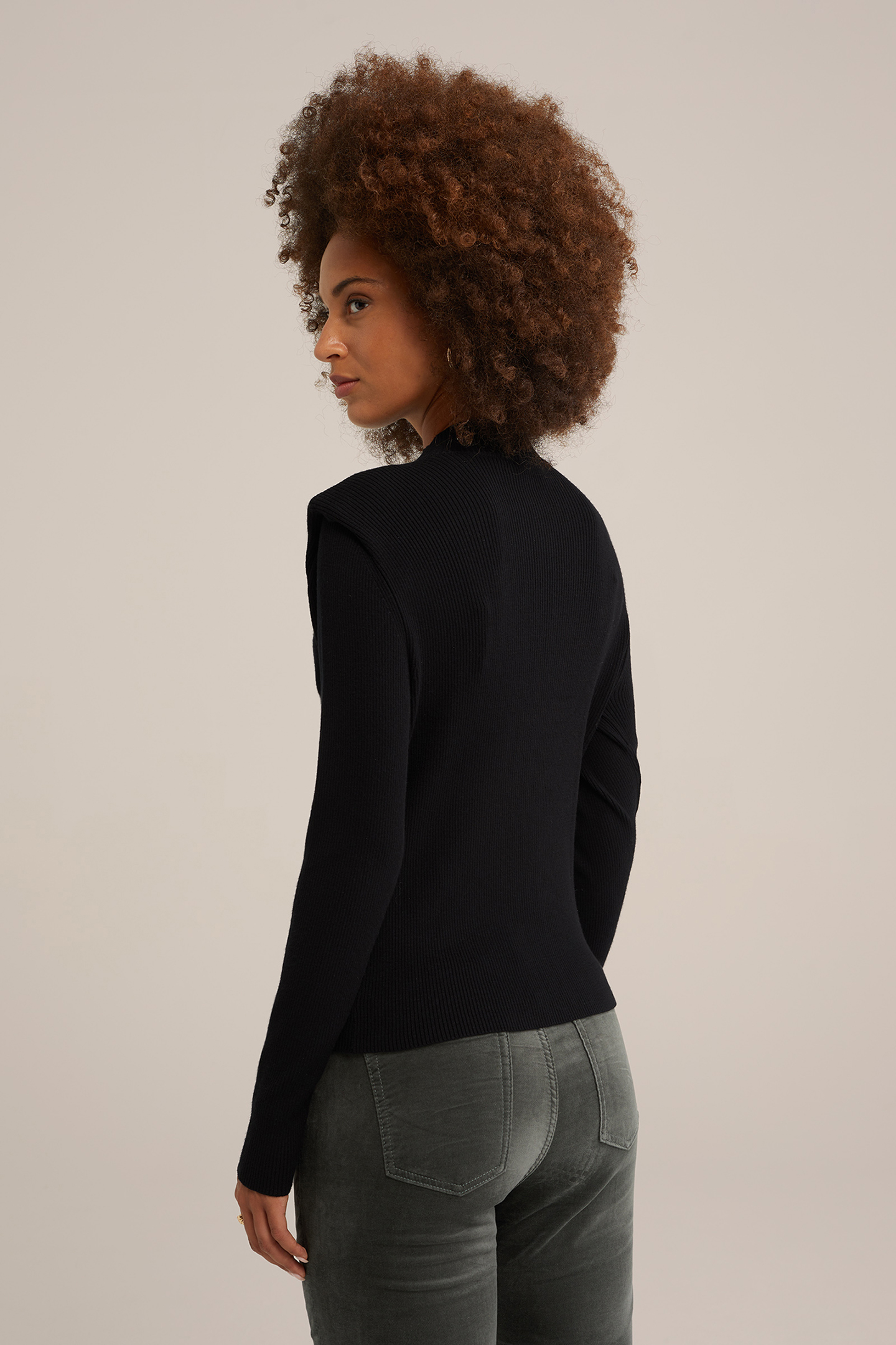KNITTED PULLOVER BLACK 2