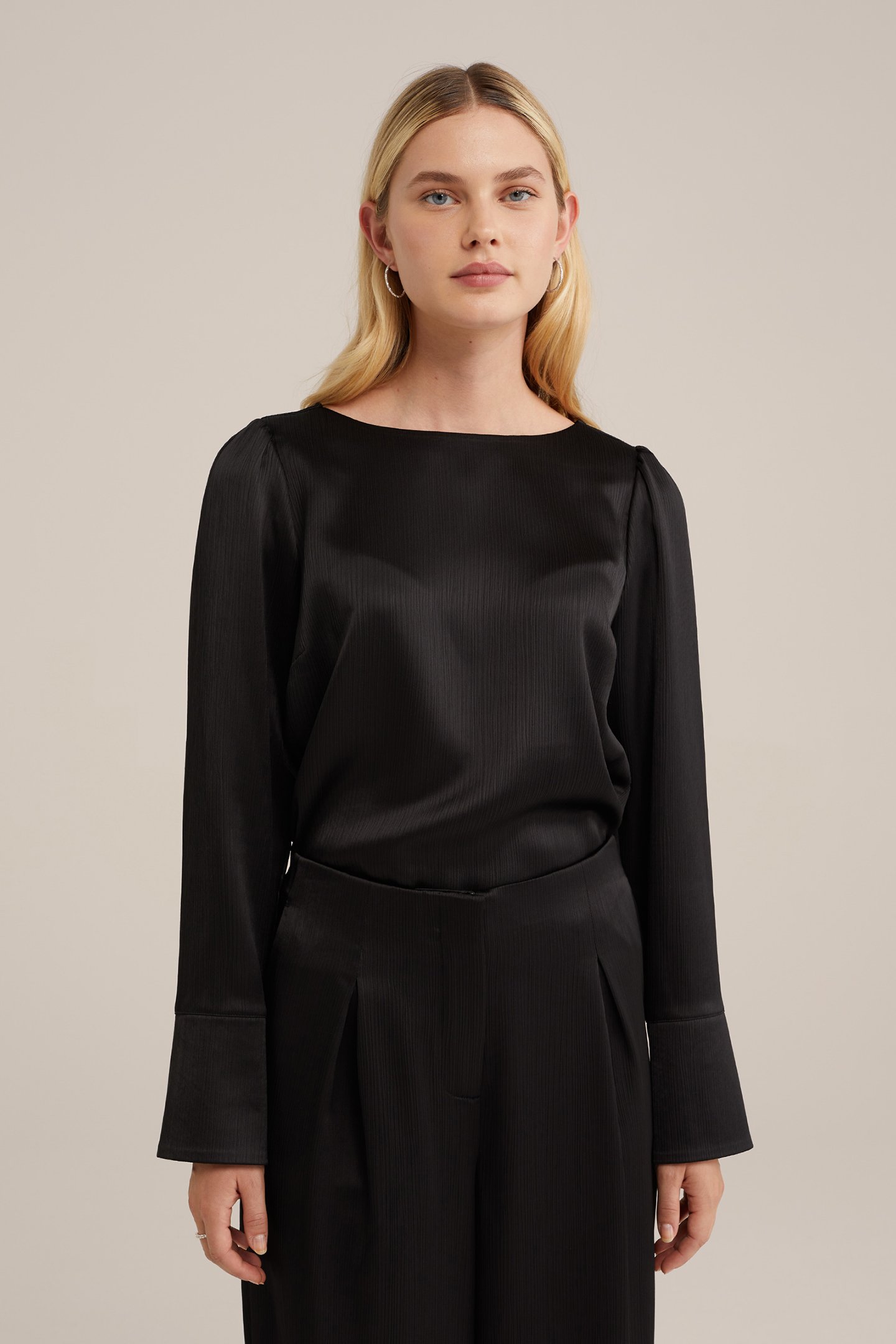 BLOUSE BLACK by WE Fashion