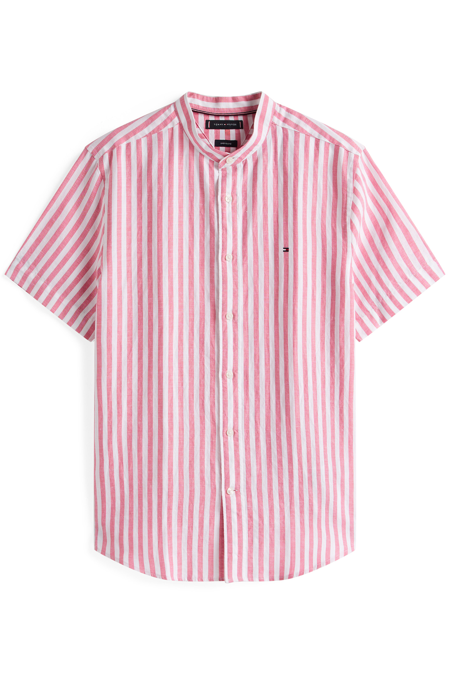 REGULAR FIT SHORT SLEEVE SHIRT VINTAGE ROSY/WHITE 3