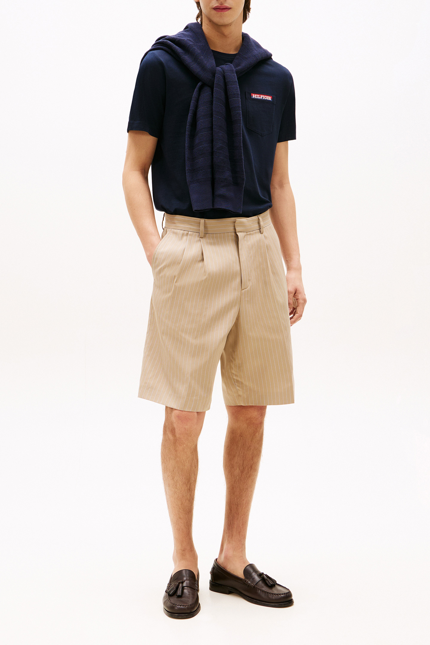 AMERICANA MONOTYPE P DESERT SKY REGULAR FIT T-SHIRT BLUE 4