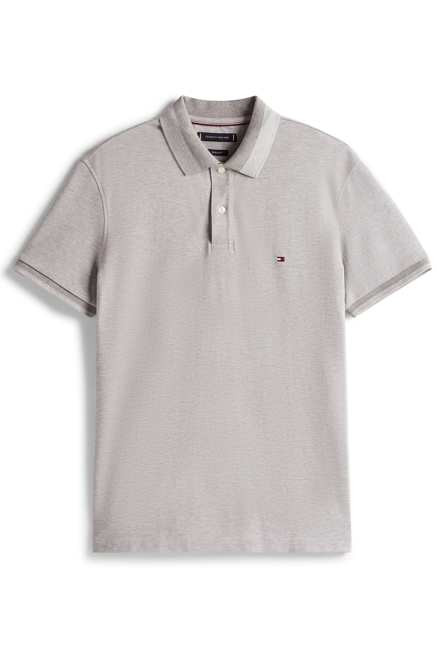 CONTRAST COLLAR BLOCK LIGHT GREY HEATHER 4