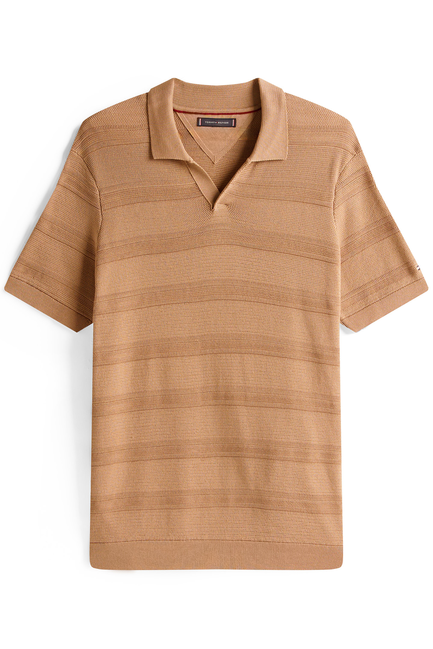 DC KNTD STP JHNY COL SLIM FIT POLO SHIRT CHAMPAGNE COLOR 4