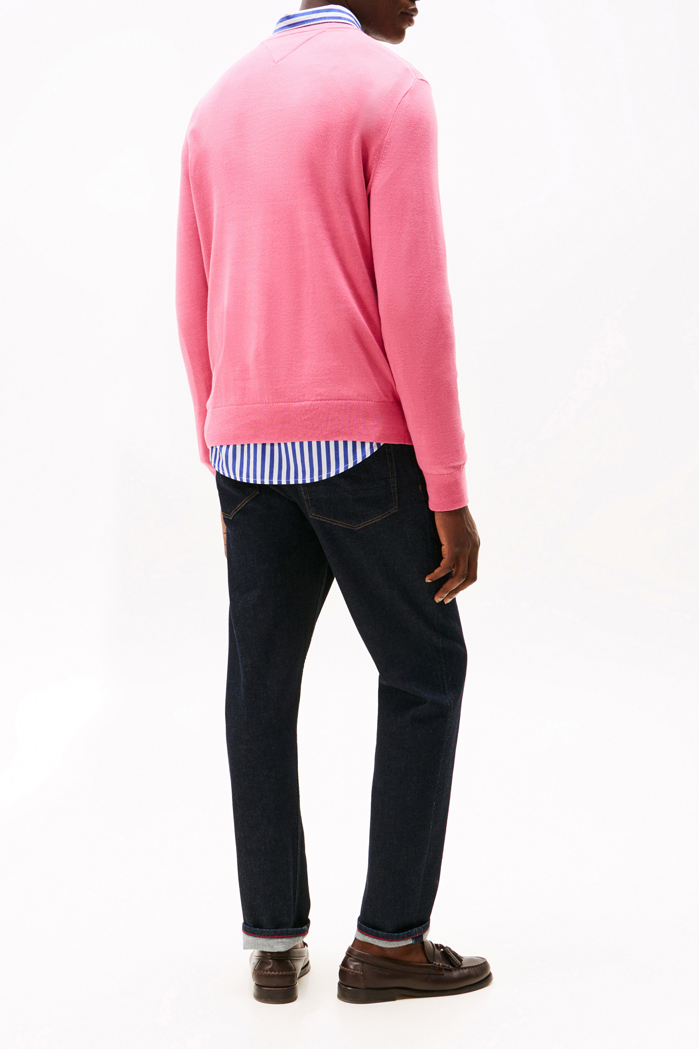 ESSENTIAL REGULAR FIT CREWNECK PULLOVER VINTAGE ROSY PINK 3