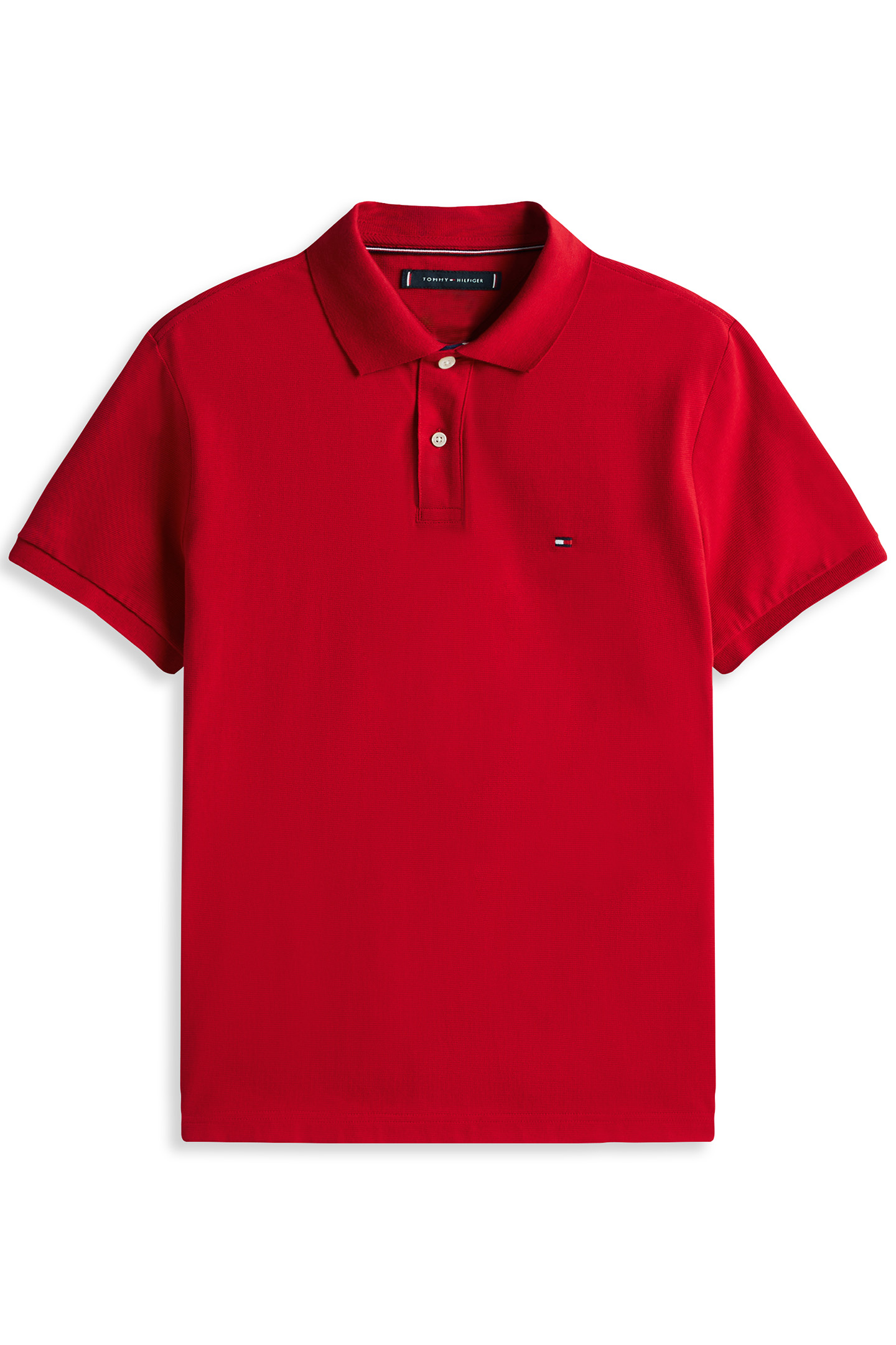 MB CONTRAST COLLAR MEDIUM RED 4