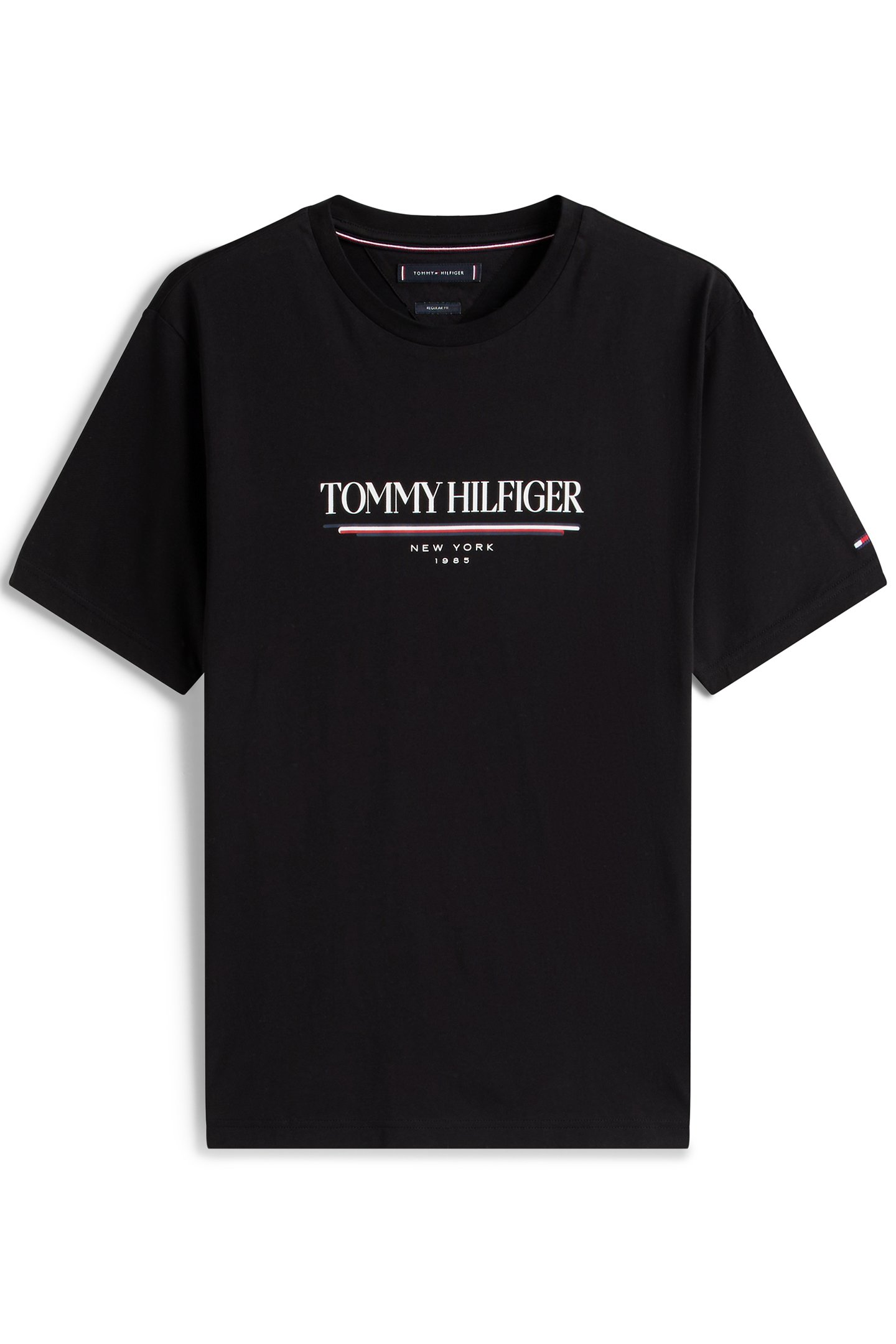 STANDARD FIT T-SHIRT, BLACK 3