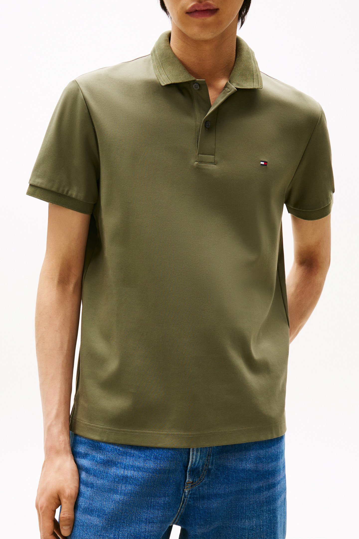 LUXURY INTERLOCK REG BATTLE GREEN 1