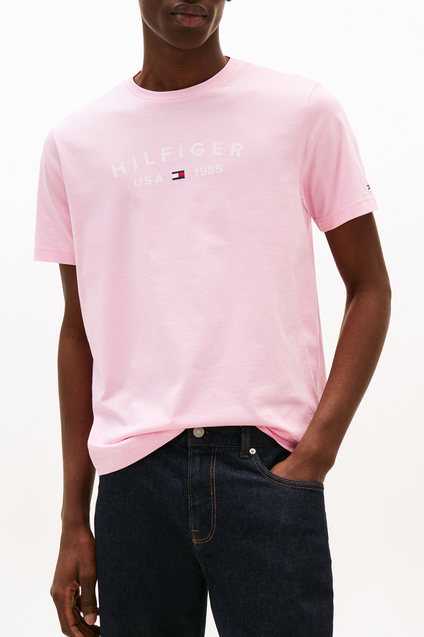 FATHERS DAY TEE CLASSIC PINK by Tommy Hilfiger