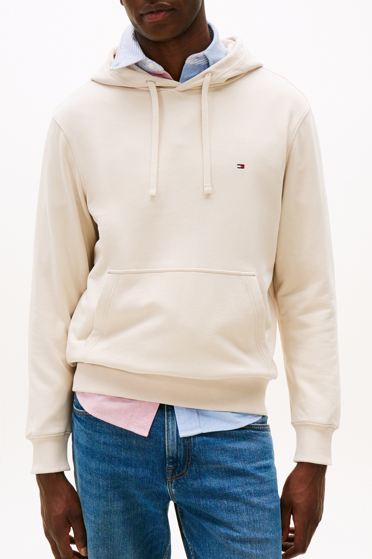 ESSENTIAL TERRY HOOD NEWSPRINT by Tommy Hilfiger