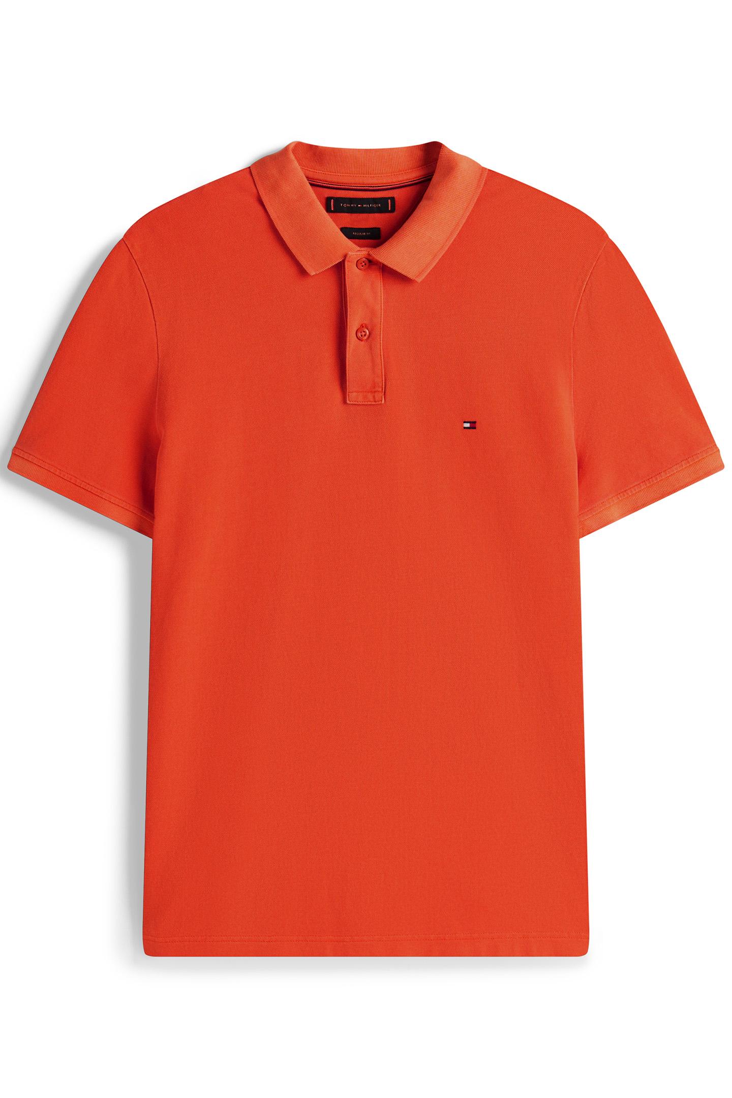 GARMENT DYE REG POLO BRILLIANT ORANGE 4