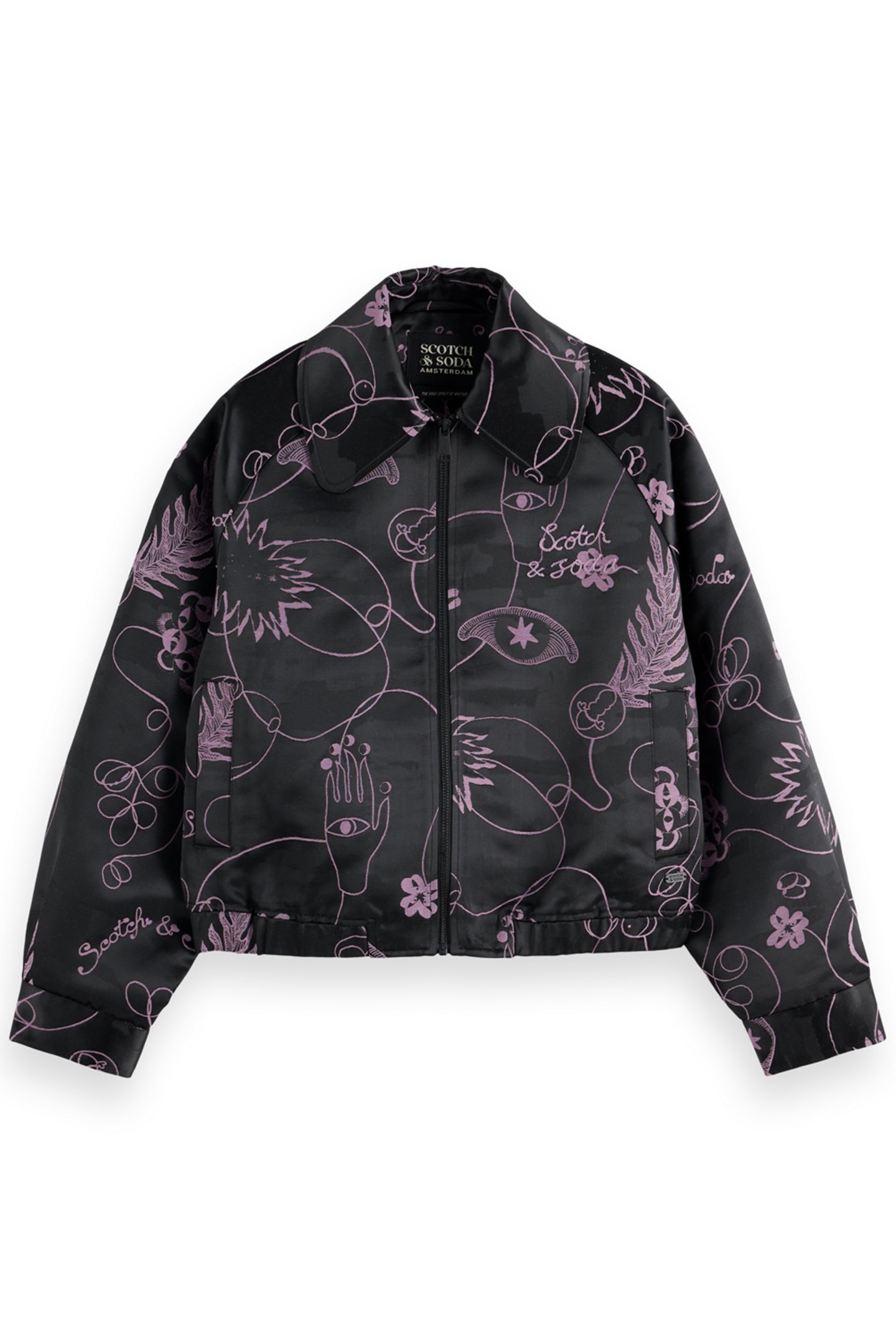 JACQUARD BOMBER JACKET FREE MIND JACQUARD 1