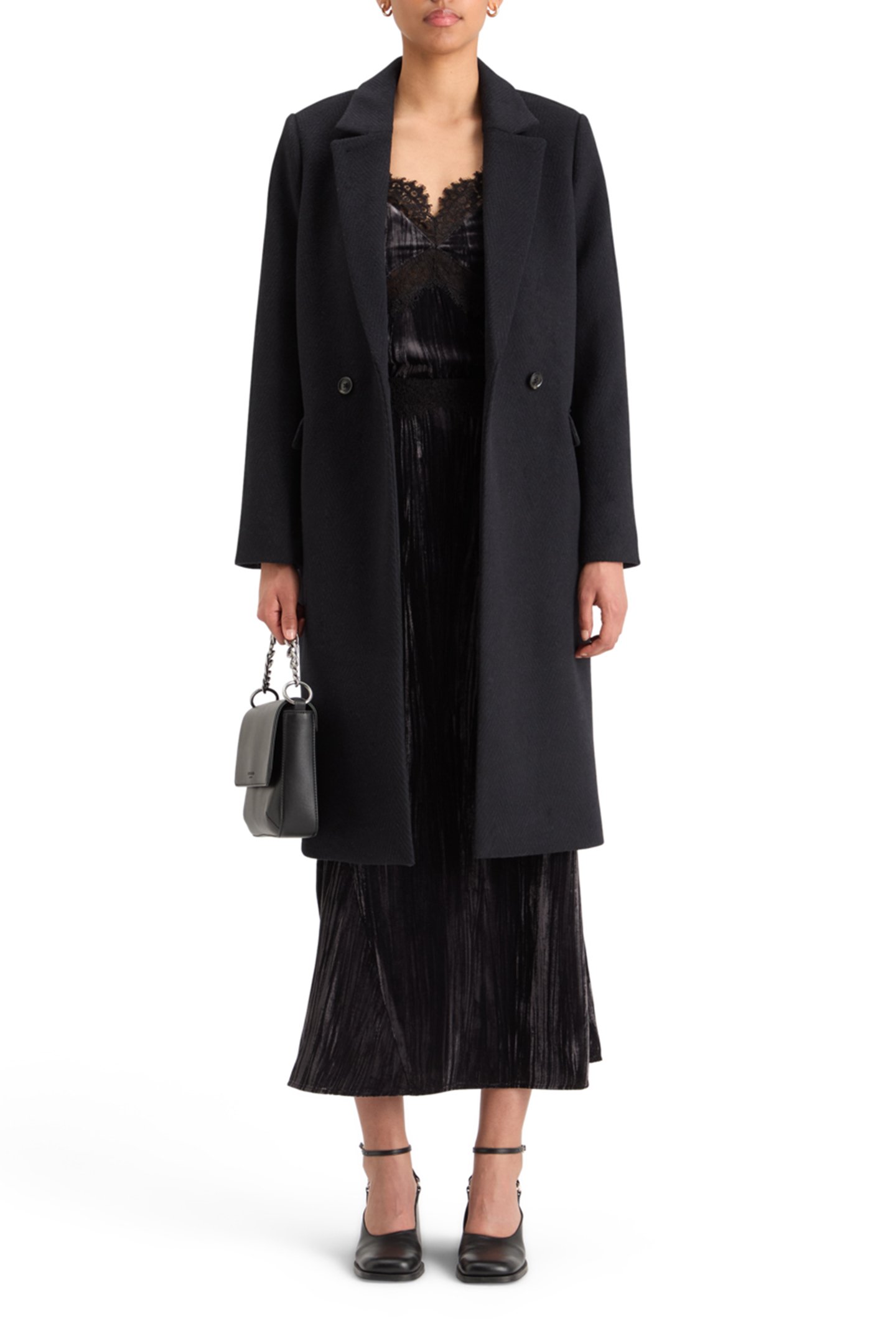 VELVET SKIRT EVENING BLACK 6