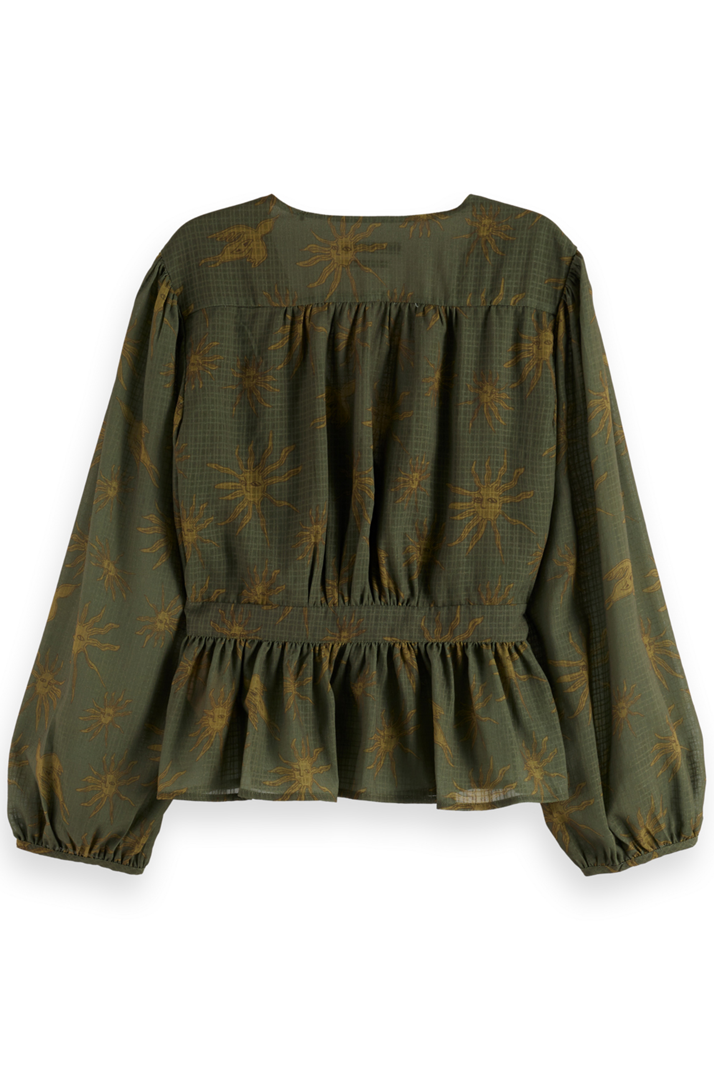 WRAP TOP MYSTIC SKY OLIVE 5