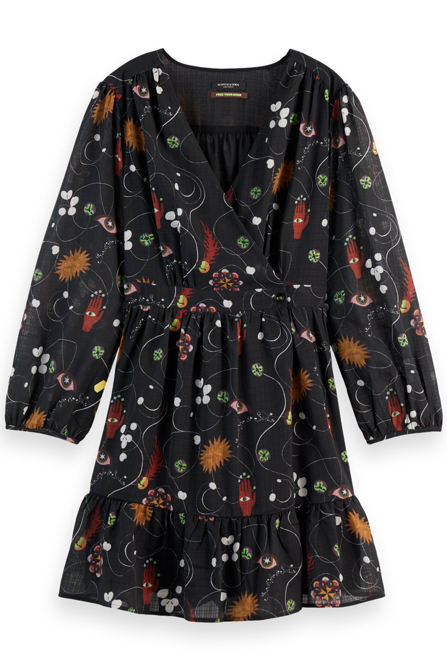 MINI WRAP DRESS FREE MIND 3