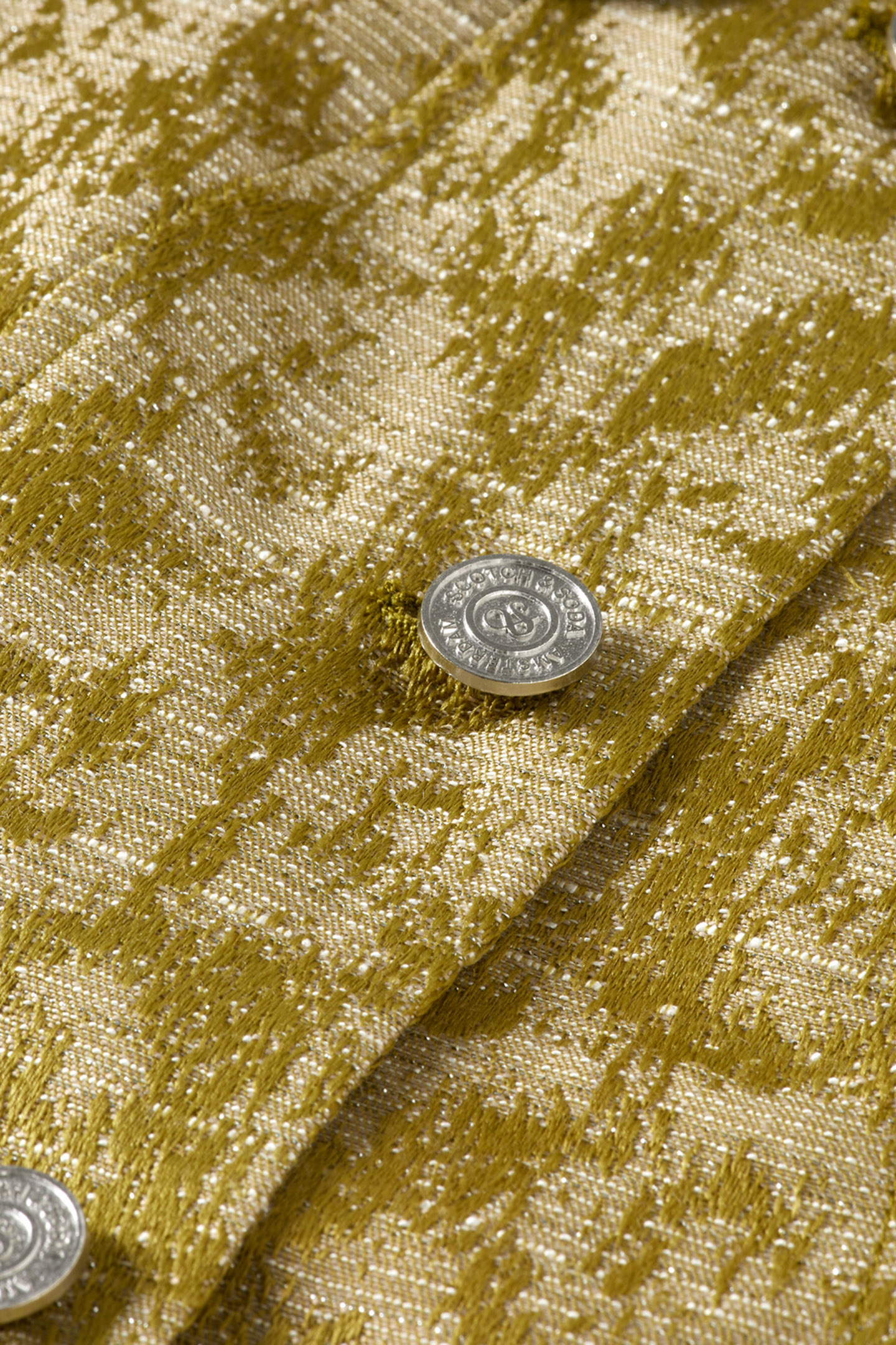 JACQUARD FITTED TRUCKER BLAZER IKAT LEOPARD 8