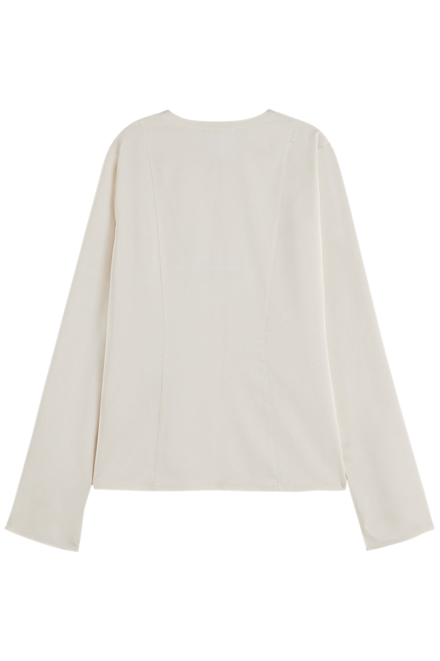 BUTTON DOWN CREPE SHIRT SOFT ICE 5