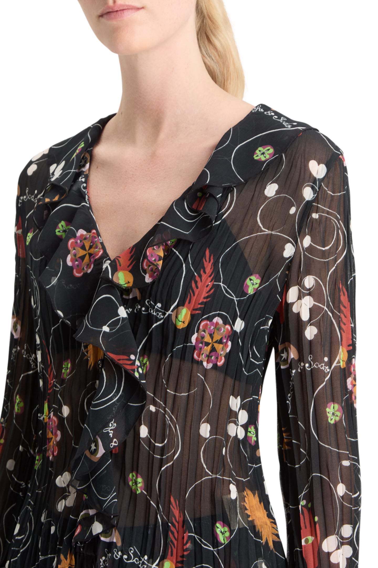 RUFFLED TOP FREE MIND 8