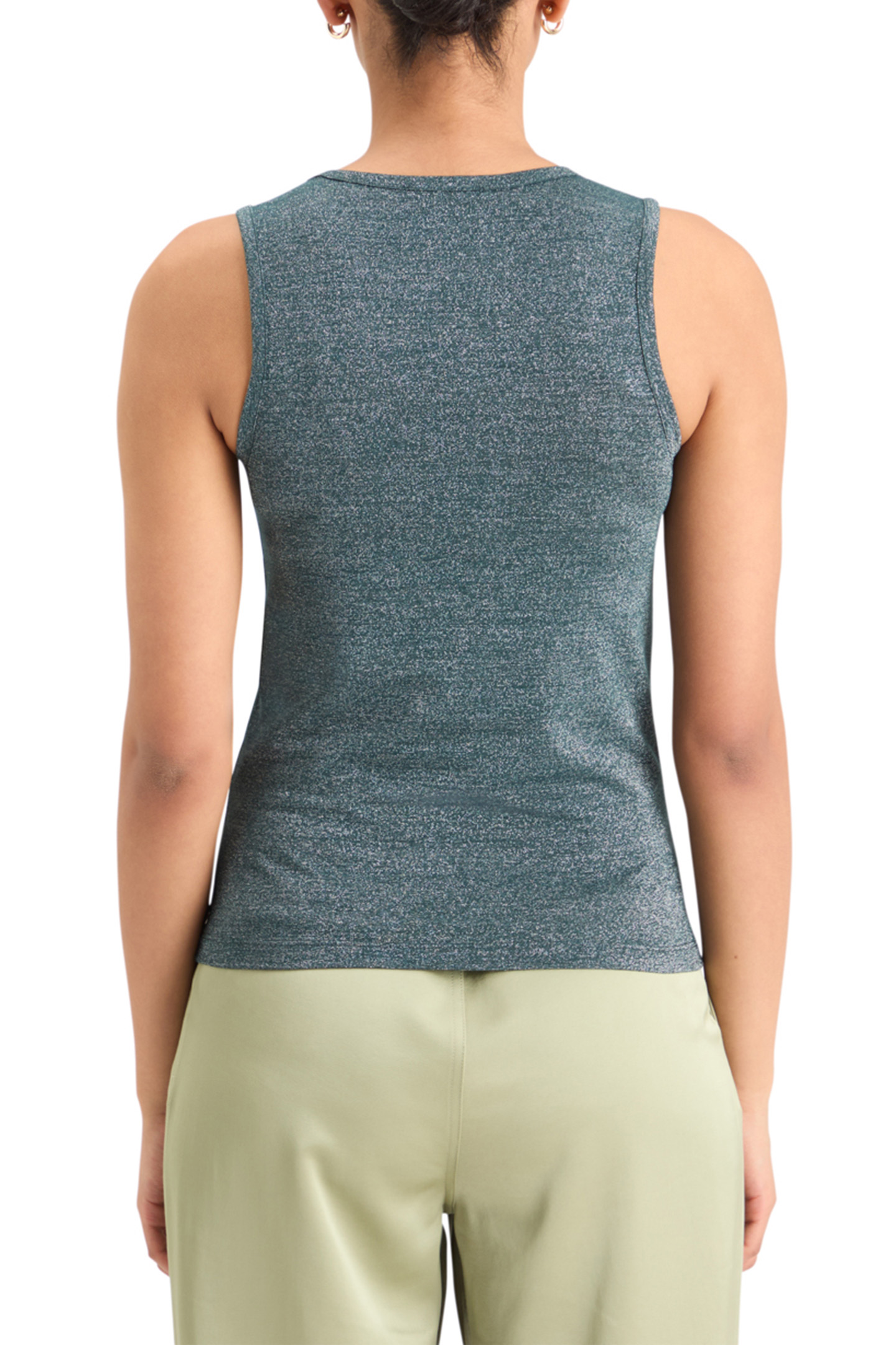 LUREX RACER TANK CYPRESS GREEN 2