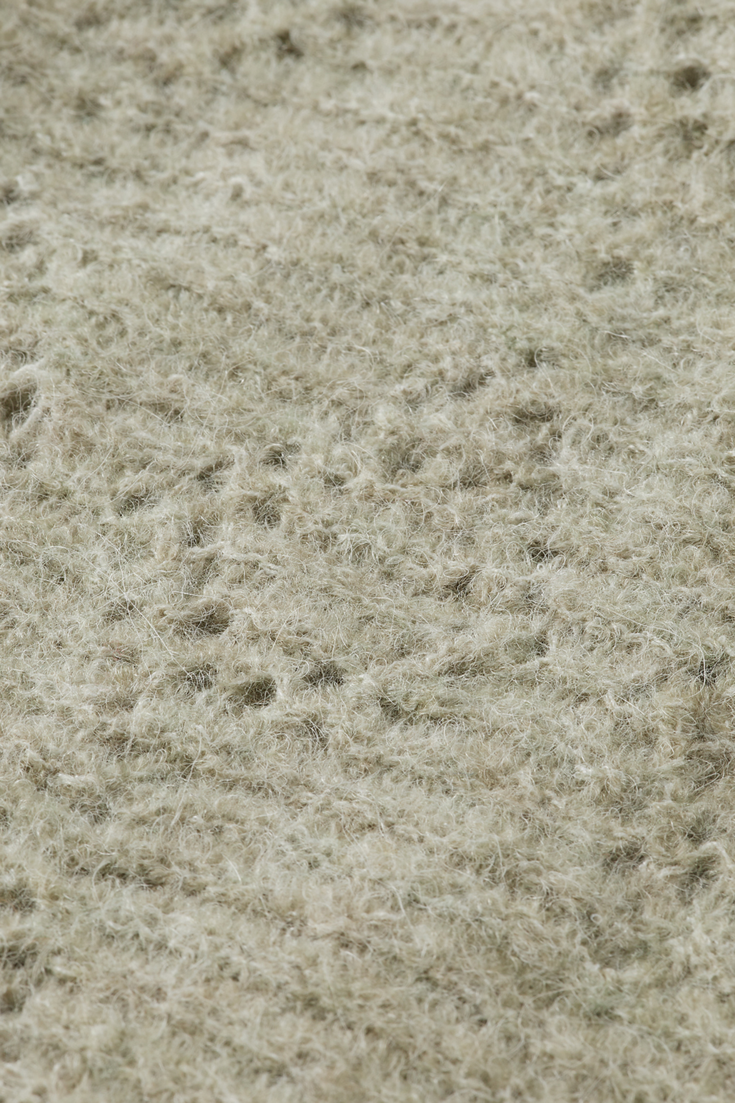 BOUCLE CREW NECK CARDIGAN WASHED SAGE MELANGE 8