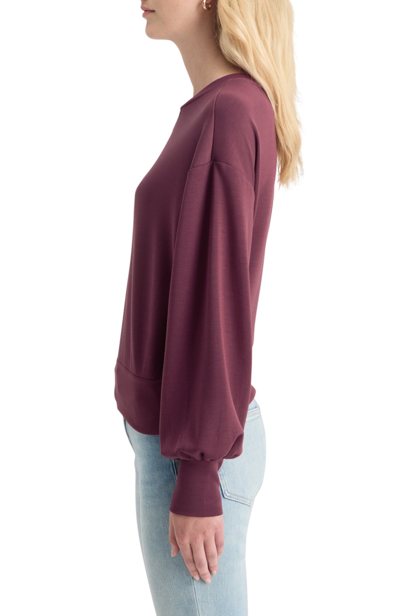 MODAL SWEATSHIRT BERRY 6