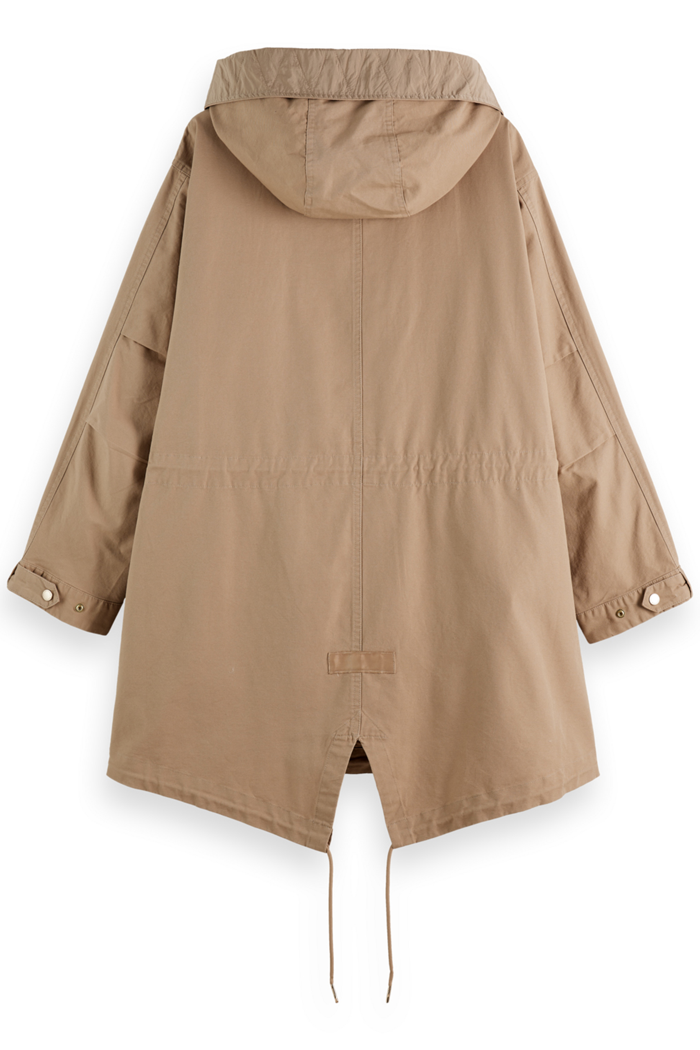 COTTON WASHED PARKA DESERT SAND 2