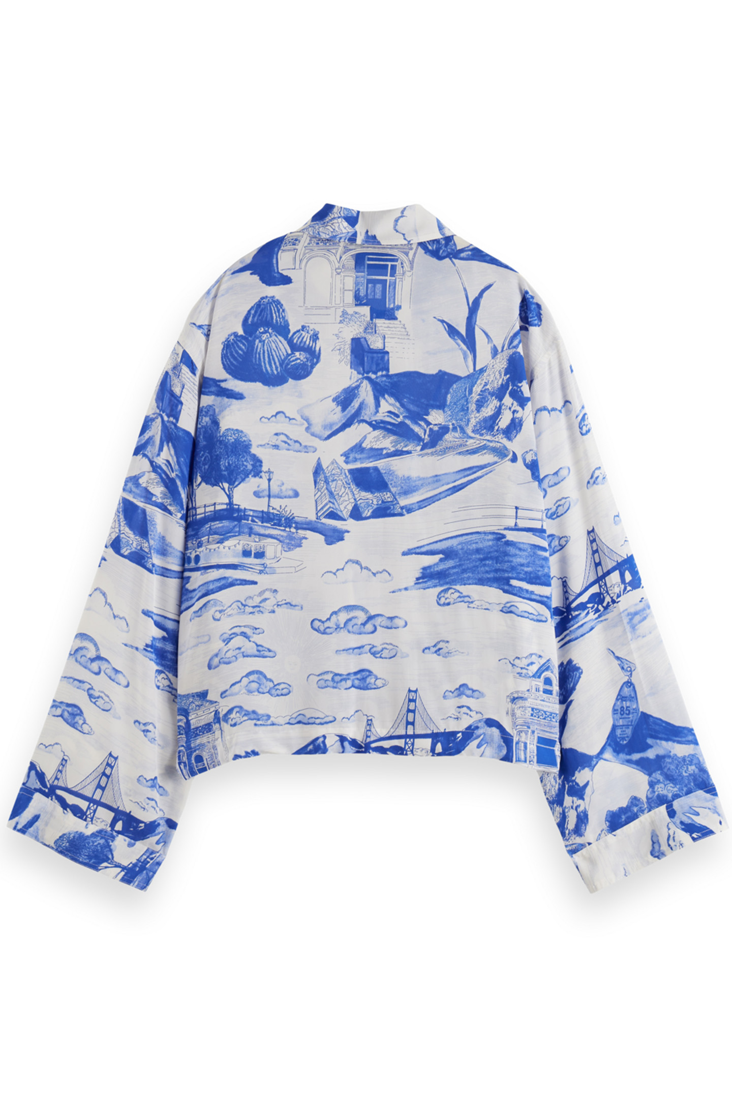 UTILITY FLUID SHIRT JOURNEY OF THE FREE MIND BLUE 5