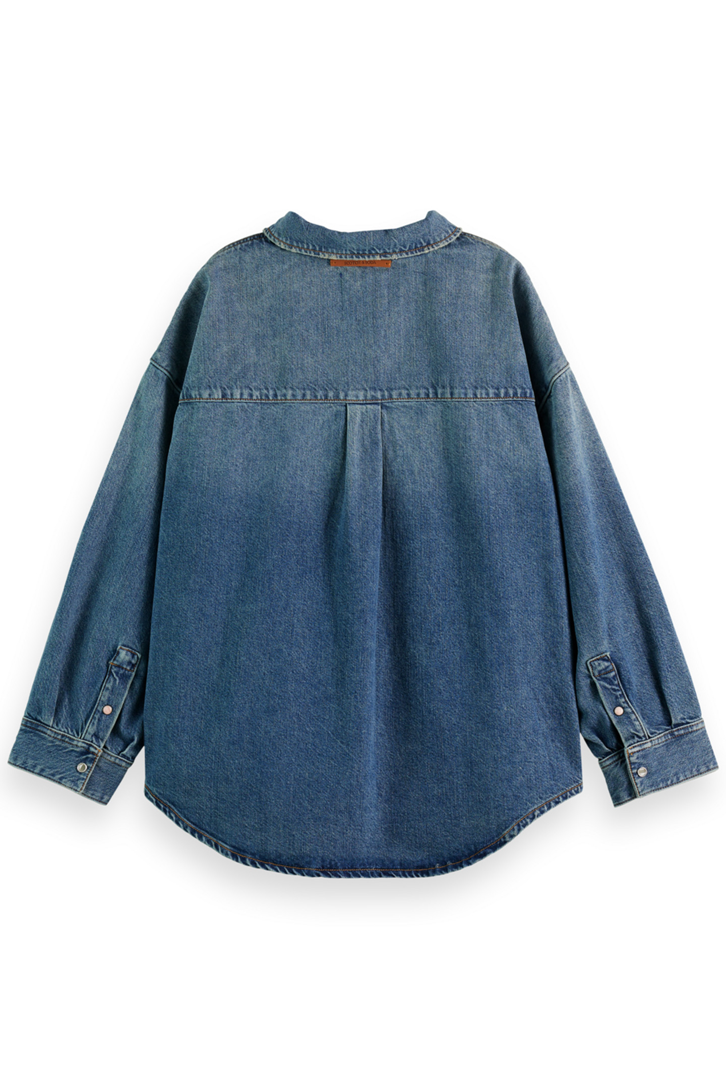 VINTAGE WASHED DENIM OVERSHIRT — FRISCO NIGHTS 5