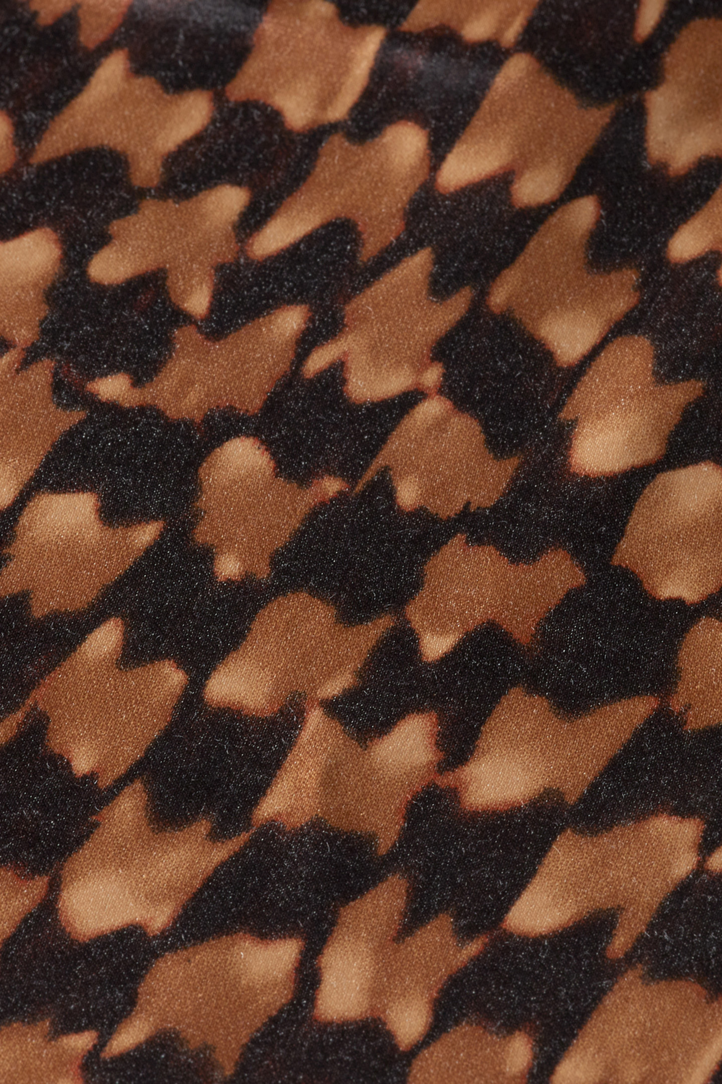 JERSEY WOVEN TANK IKAT CHECKERBOARD TOBACCO 3